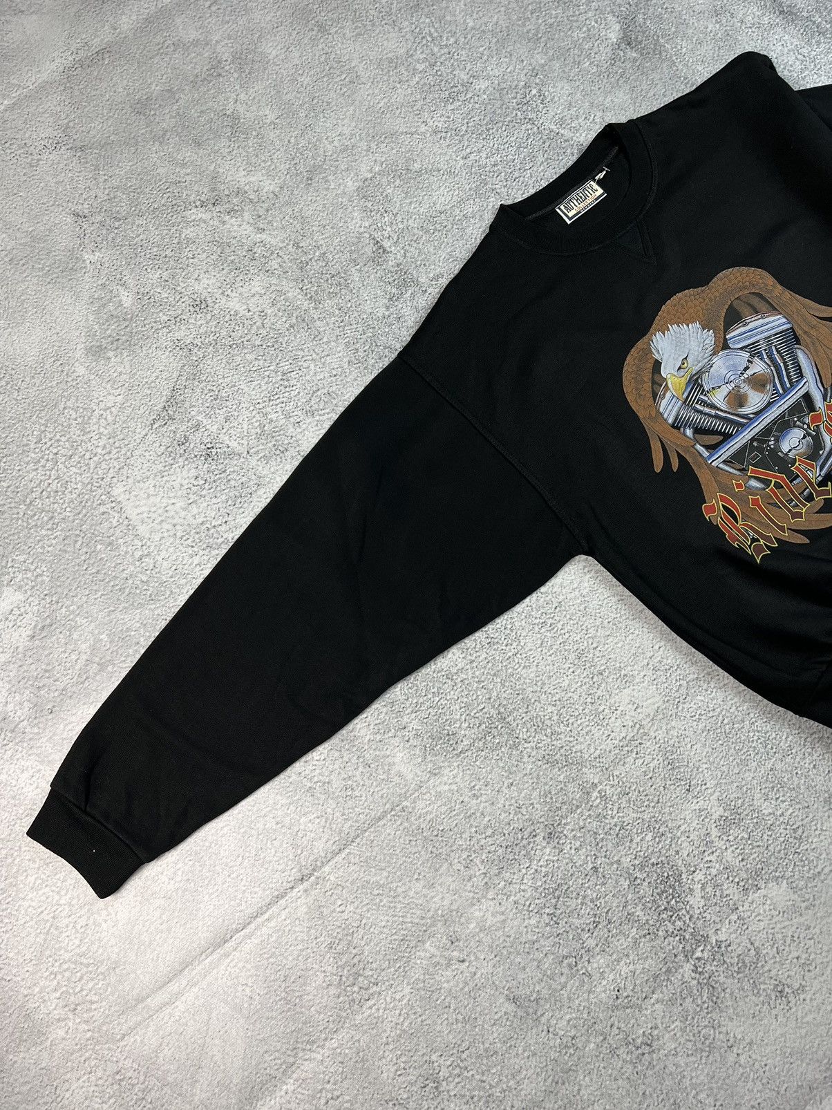 Harley Davidson × Vintage Vintage Harley Davidson Y2K sweatshirt “ride free” Size US XXL / EU 58 / 5 - 3 Thumbnail