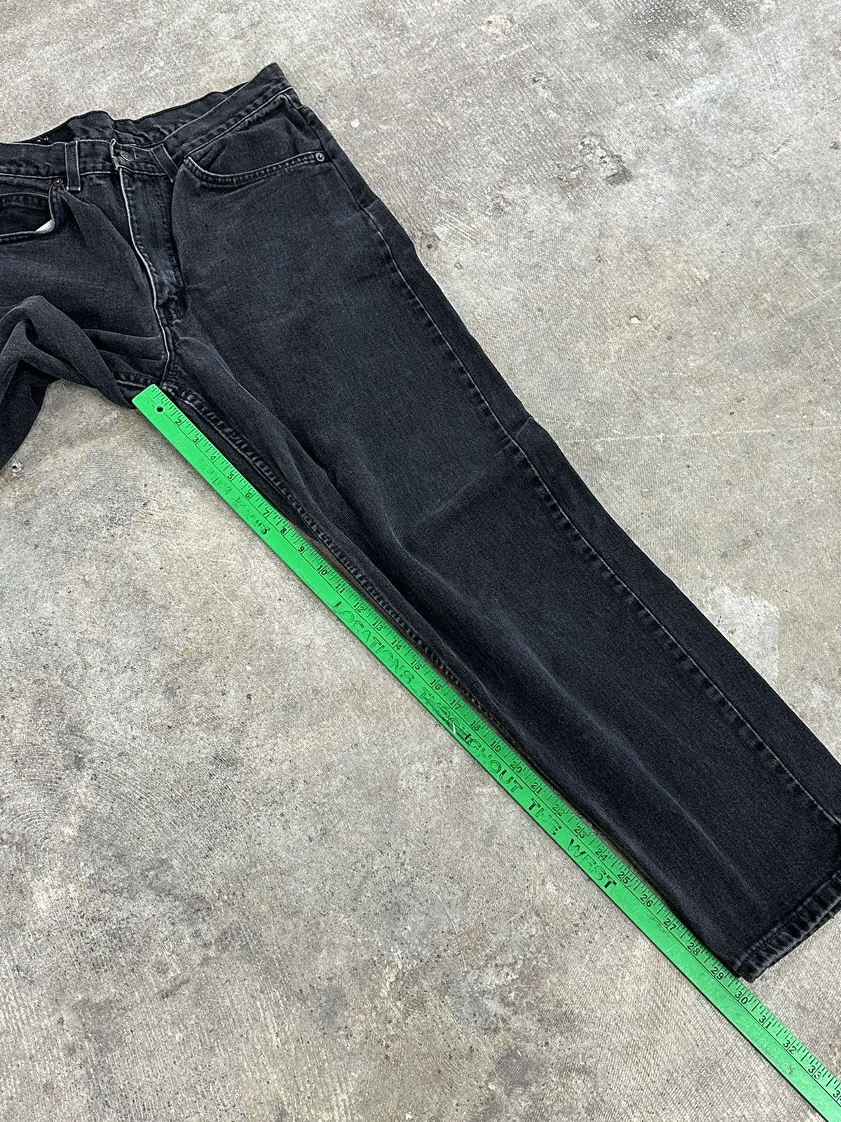 Levi's × Vintage Vintage 90s Levi’s Orange Tab Denim Black Jeans Size US 32 / EU 48 - 10 Thumbnail