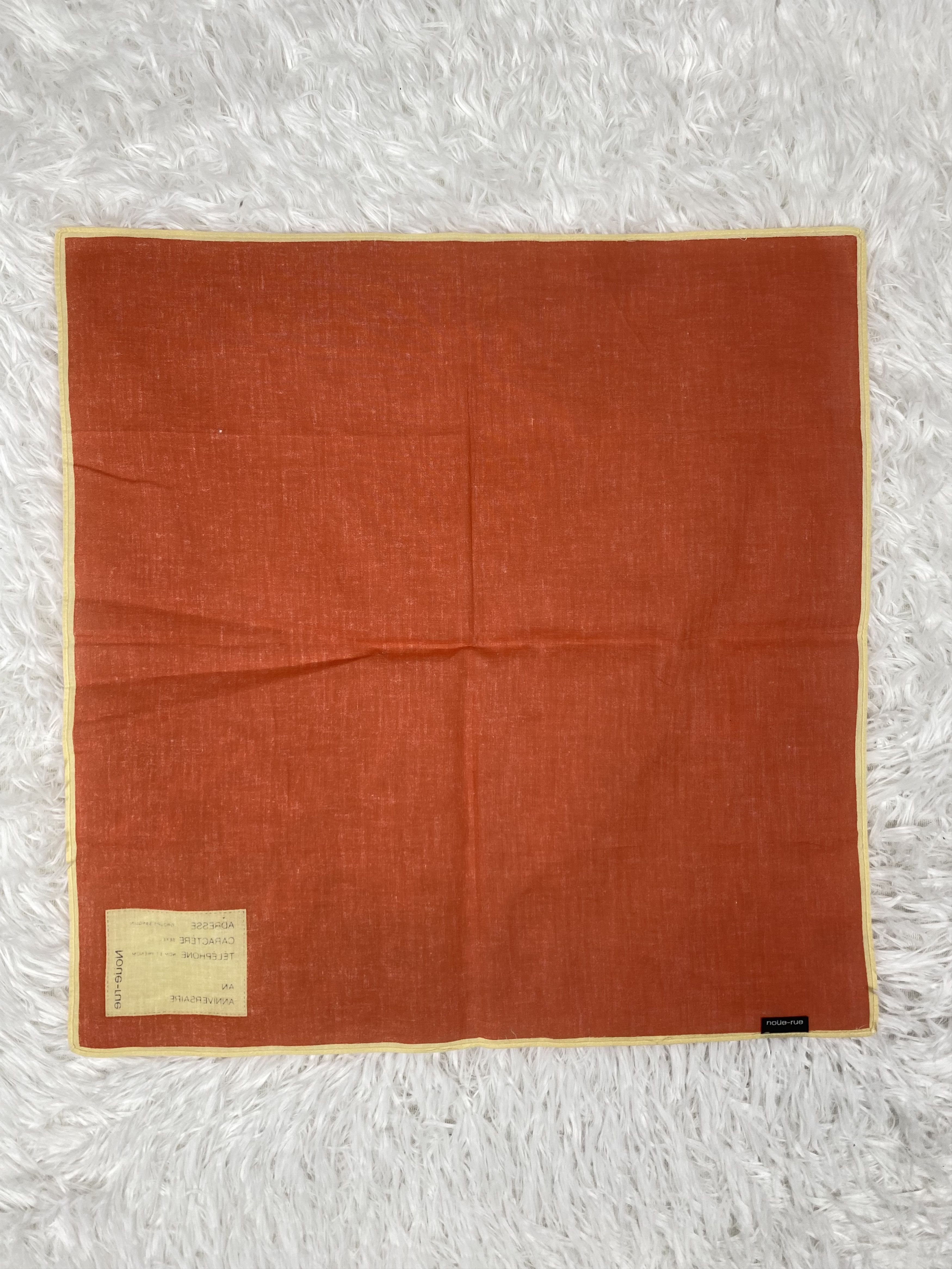 Japanese Brand × Vintage Vintage Noue-rue Handkerchief Neckerchief PH0798 Size ONE SIZE - 5 Thumbnail
