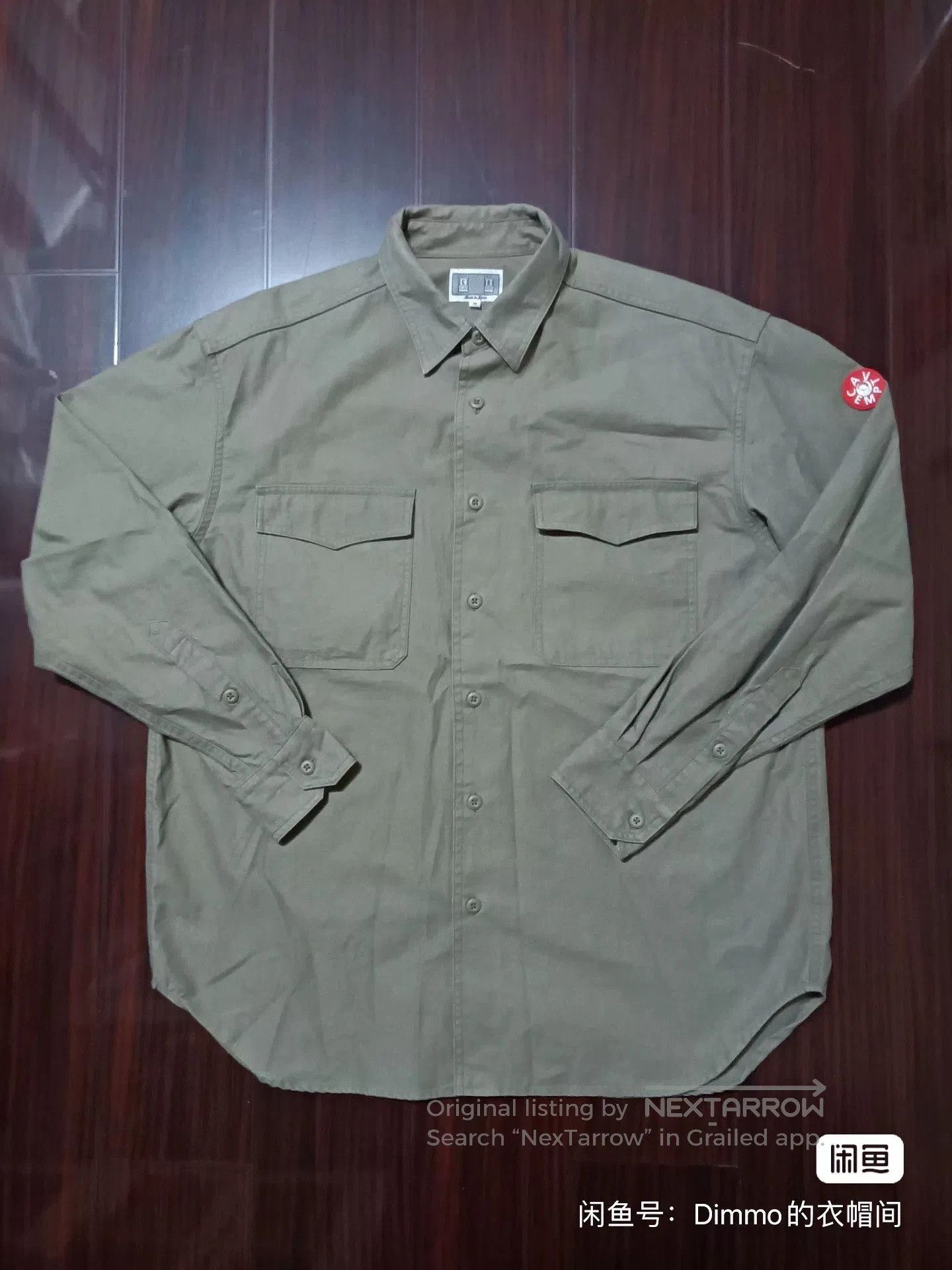 Cav Empt CAV EMPT CE Cuff Tag Pocket Shirt. Size US M / EU 48-50 / 2 - 1 Thumbnail