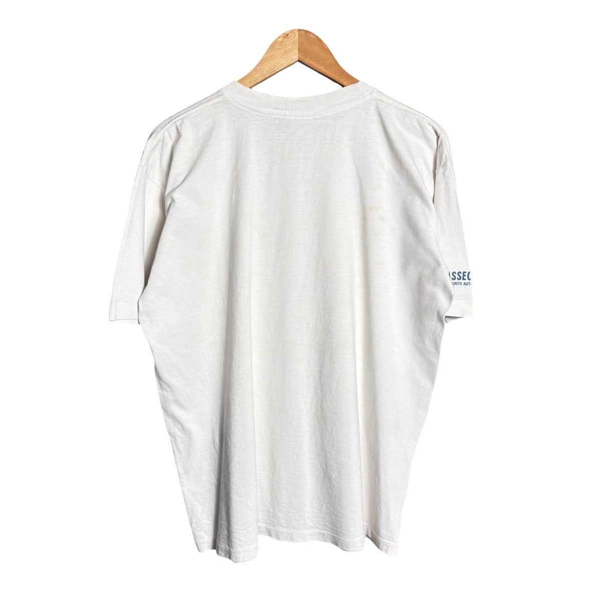 Vintage Vintage 90s Assecar Securite Autoroute Driving Graphic Tee Size US XL / EU 56 / 4 - 2 Thumbnail
