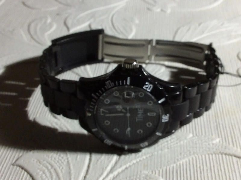 Designer LTd black dial plastic strap watch Size ONE SIZE - 7 Thumbnail