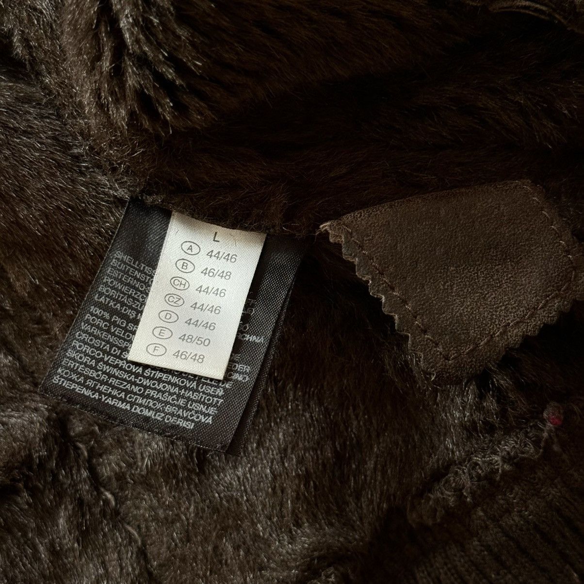 Hysteric Glamour × Undercover Leather Y2K Bomber Jacket Fur LGB If Six Was Nine Vibe Size L / US 10 / IT 46 - 11 Thumbnail
