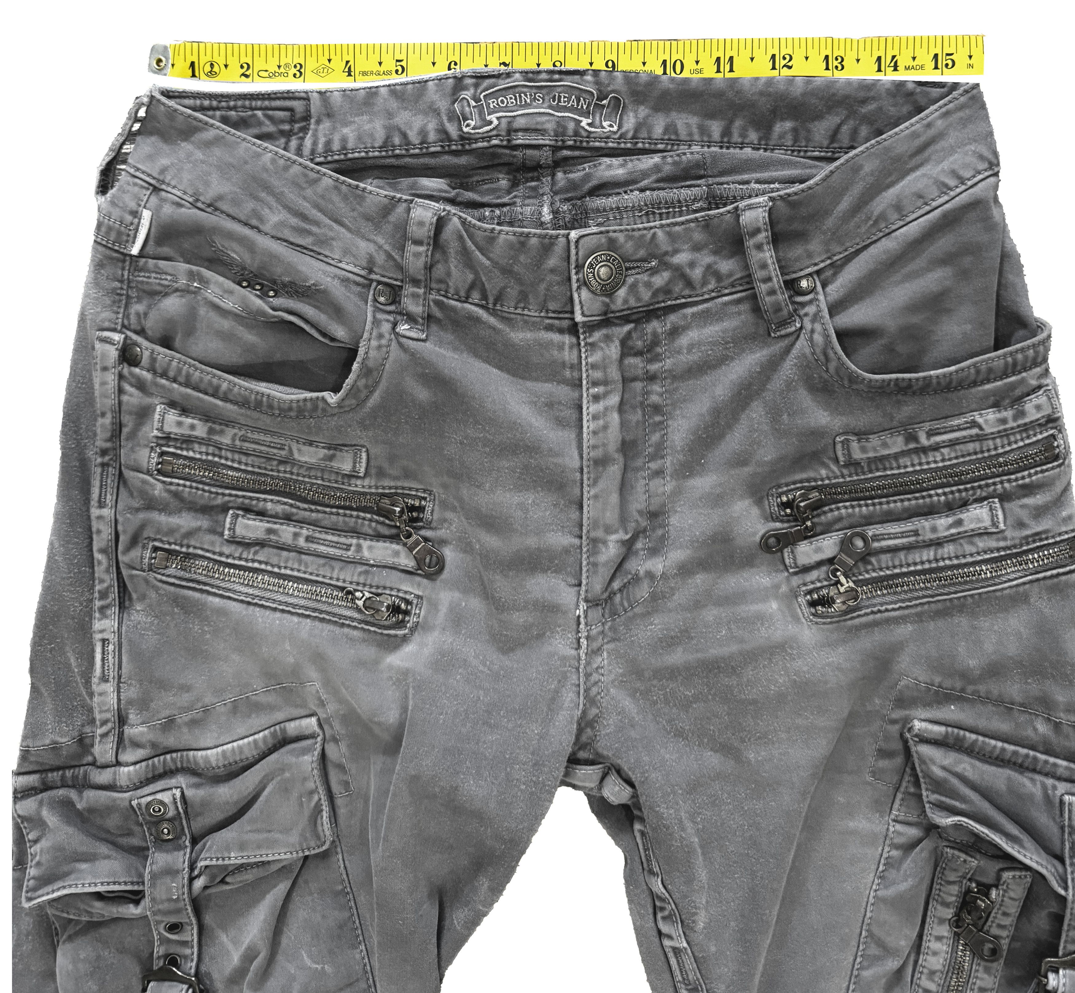Robins Jeans ROBINS JEANS GREY RAPTOR ZIP CARGO mens 30 Size US 30 / EU 46 - 7 Thumbnail