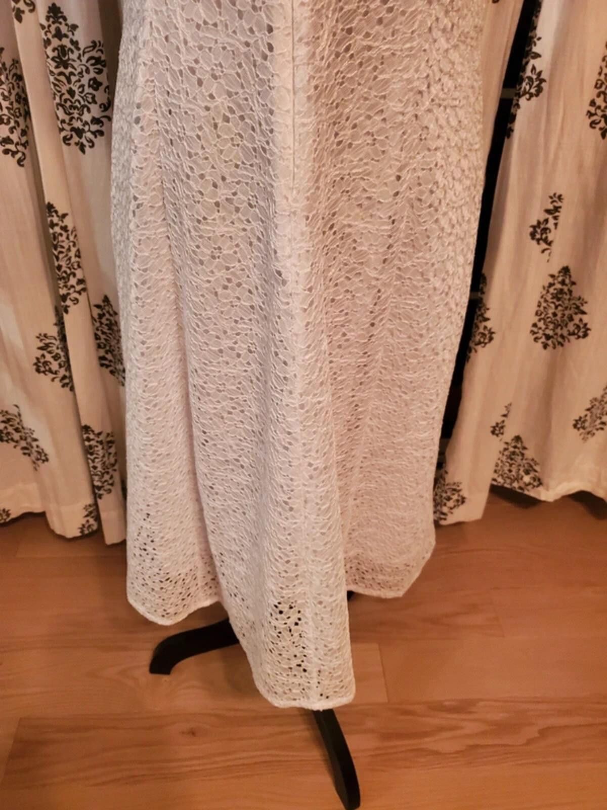 Other Rabbit Rabbit Rabbit Designs White Lace Dress Size M / US 6-8 / IT 42-44 - 9 Thumbnail