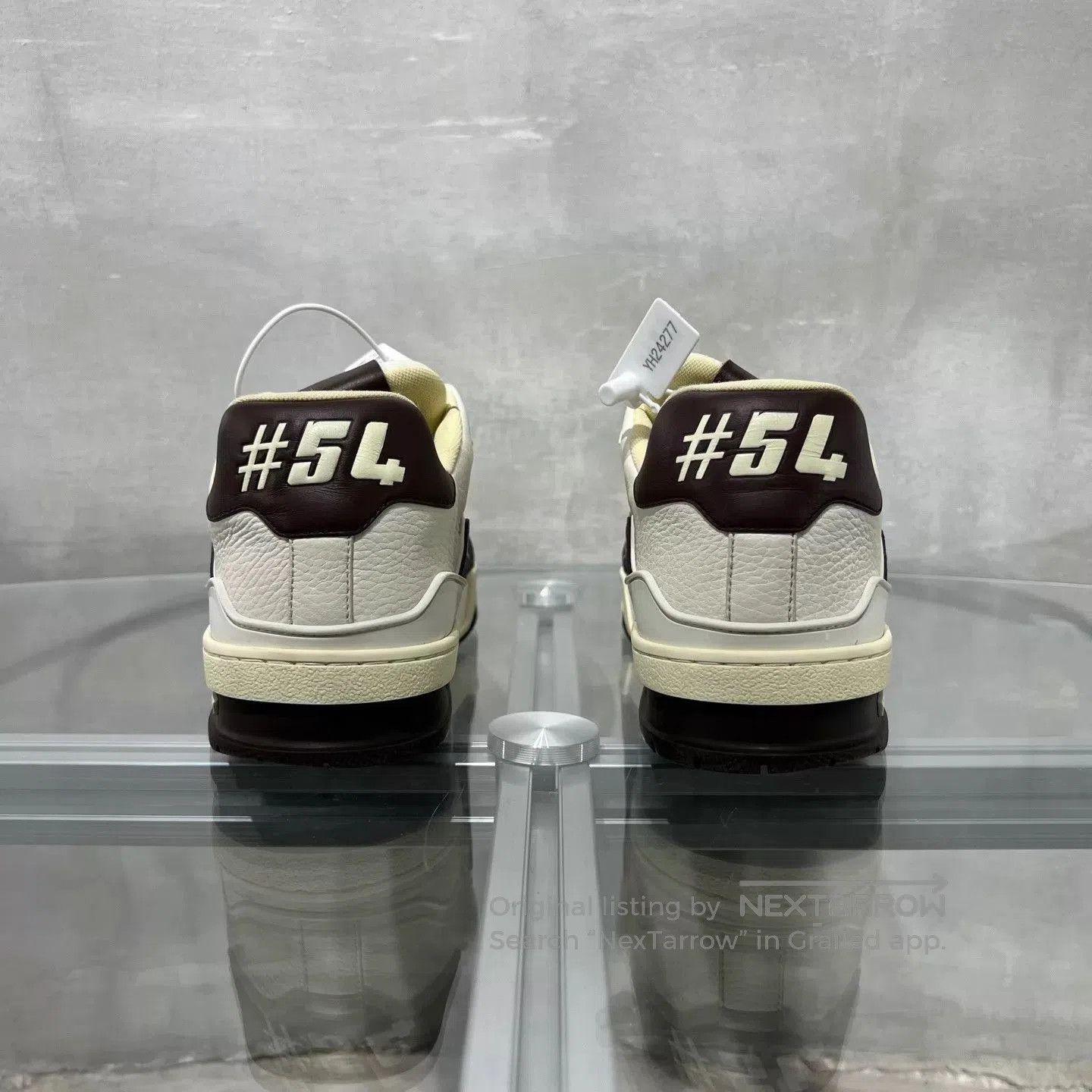Louis Vuitton Brown Low-Top Sneakers with Checkered Design. Size US 7 / EU 40 - 6 Thumbnail