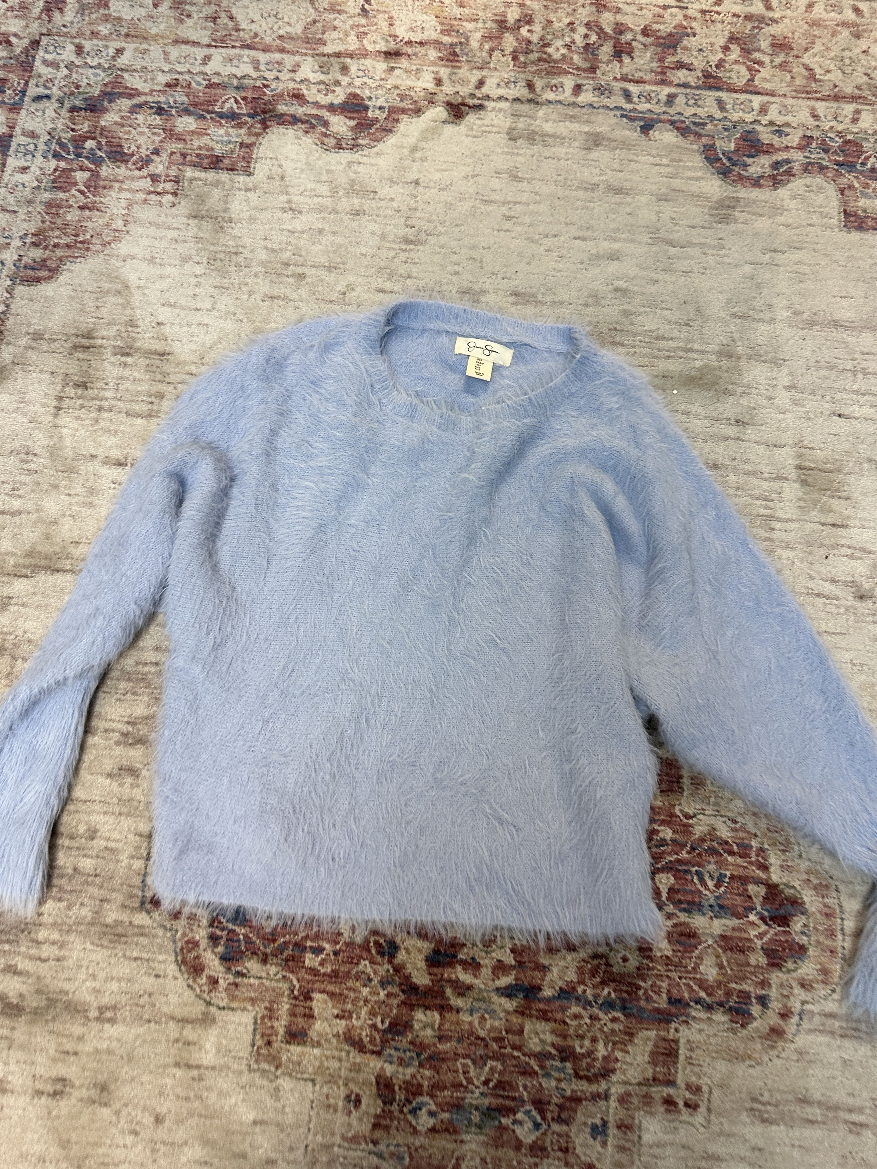 Jessica Simpson Jessica Simpson Women's Light Blue Sweater Size Small Size S / US 4 / IT 40 - 2 Thumbnail