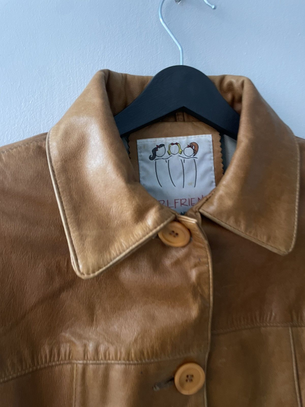 Vintage y2k leather jacket Size XS / US 0-2 / IT 36-38 - 4 Thumbnail