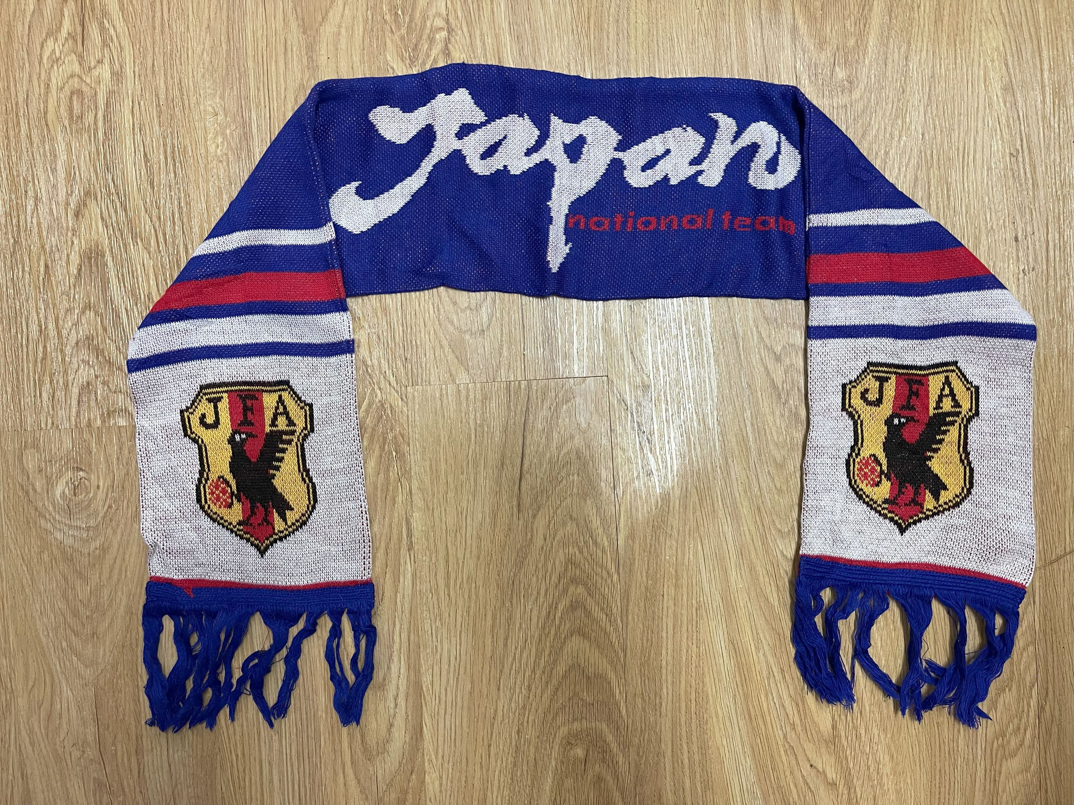 Japanese Brand Vintage Japan JFA Footbal Club Scarf / Muffler - 6065 Size ONE SIZE - 5 Thumbnail