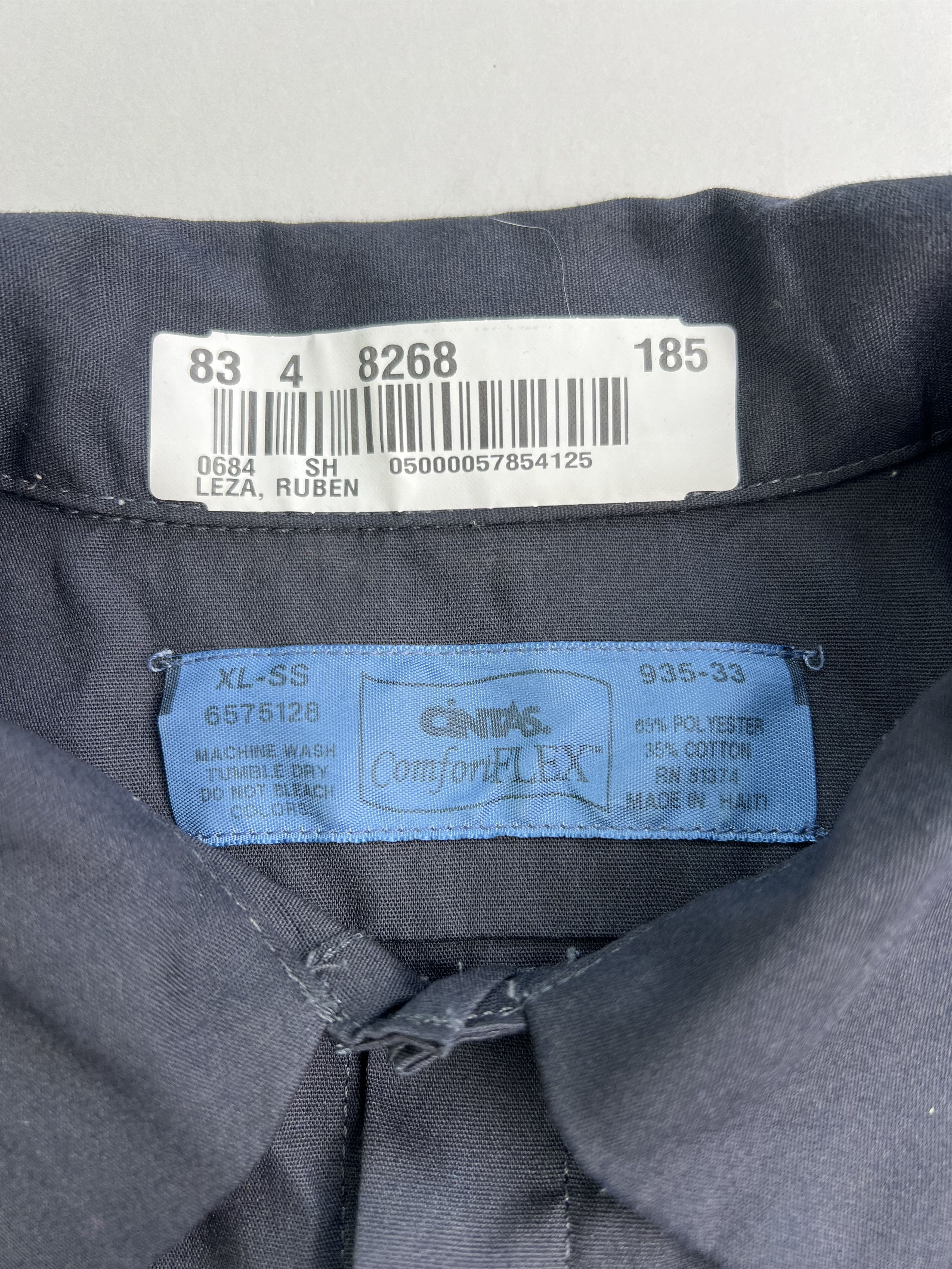 Cintas Vintage Cintas Work Shirt Dark Gray XL Size US XL / EU 56 / 4 - 3 Thumbnail