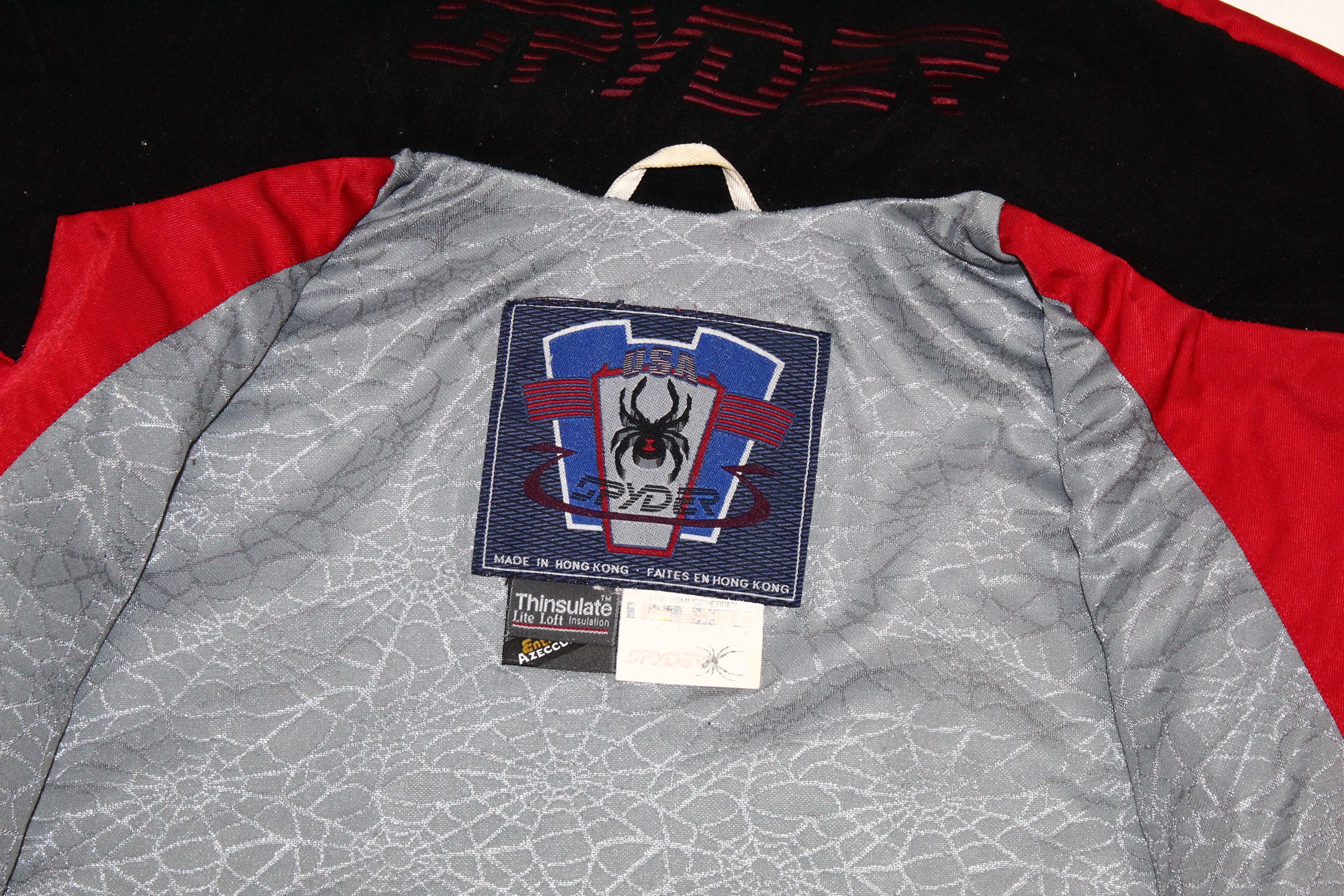 Spyder VTG🔥 Spyder USA Thinsulate 2in1 Ski Jacket removable sleeve Size US L / EU 52-54 / 3 - 2 Thumbnail