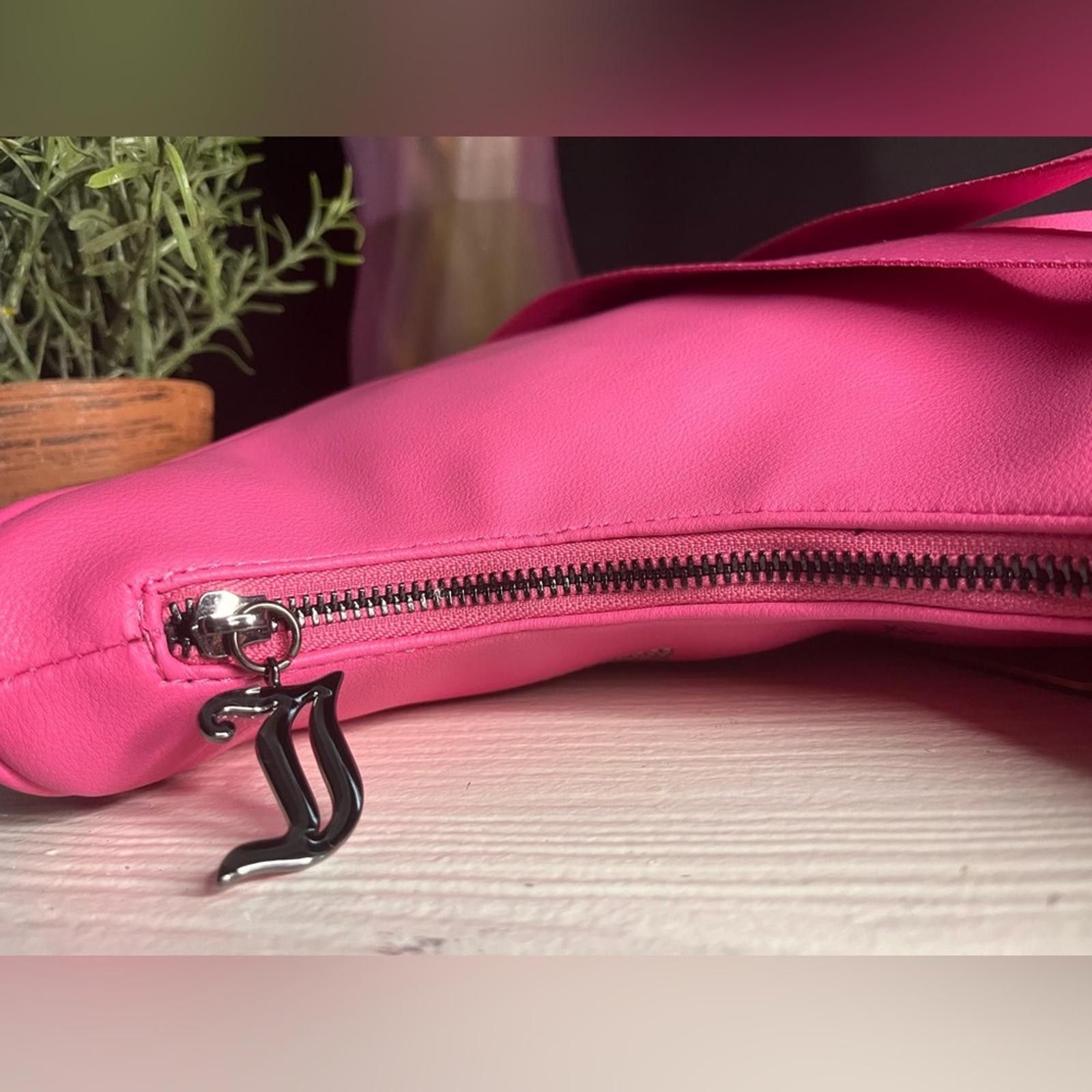 Juicy Couture Jeans Juicy Couture Obsession Crossbody Pink W/ Studded Logo Size ONE SIZE - 6 Thumbnail