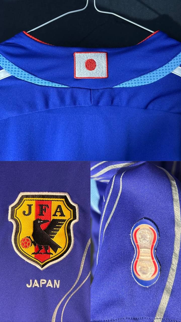 Adidas × Vintage Japan 2006 2008 Home Adidas National Football Shirt jersey Size US L / EU 52-54 / 3 - 2 Thumbnail