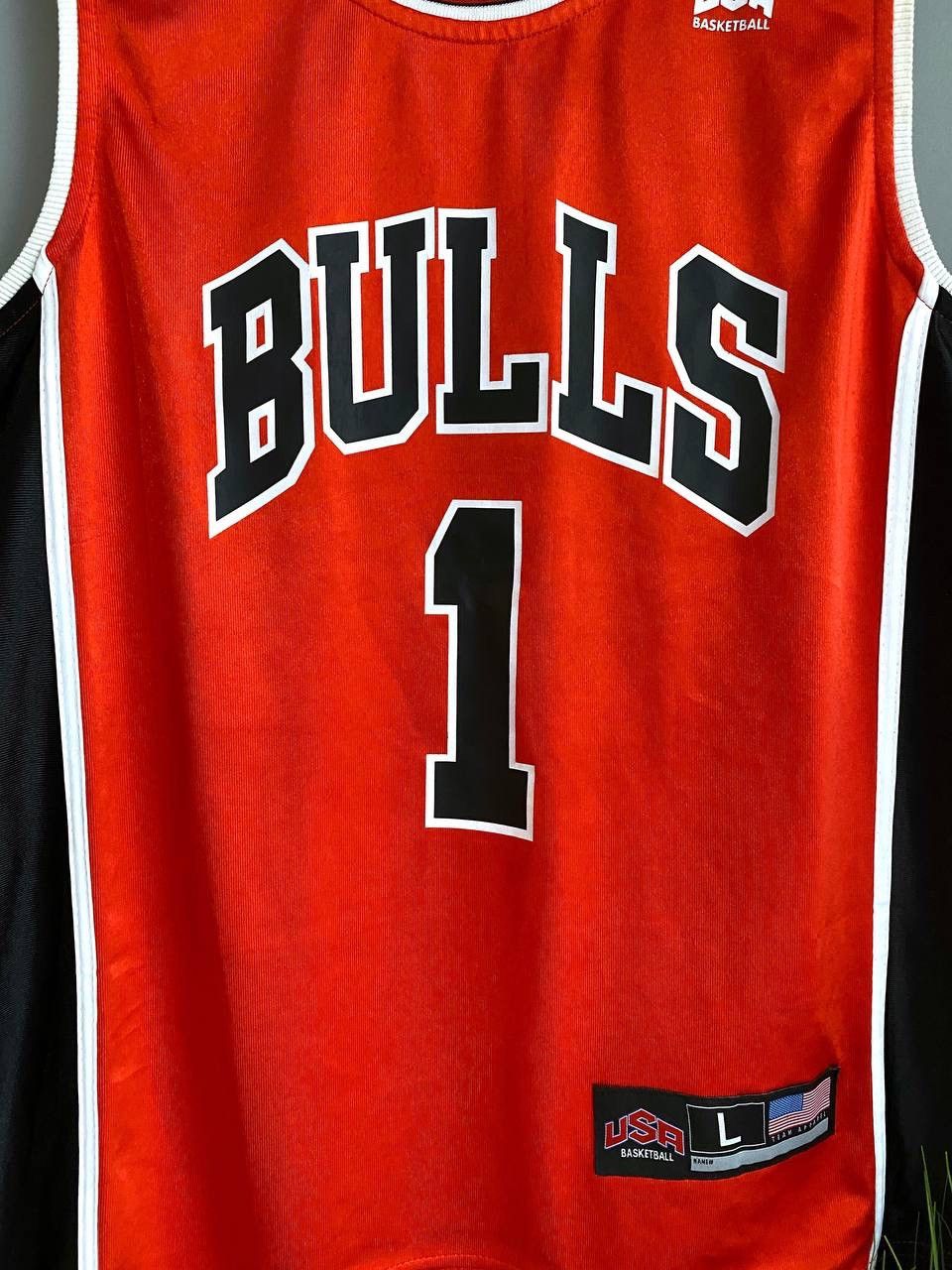 NBA Chicago Bulls Vintage Basketball Jersey #1 DERRICK ROSE, M-L Size US M / EU 48-50 / 2 - 4 Thumbnail