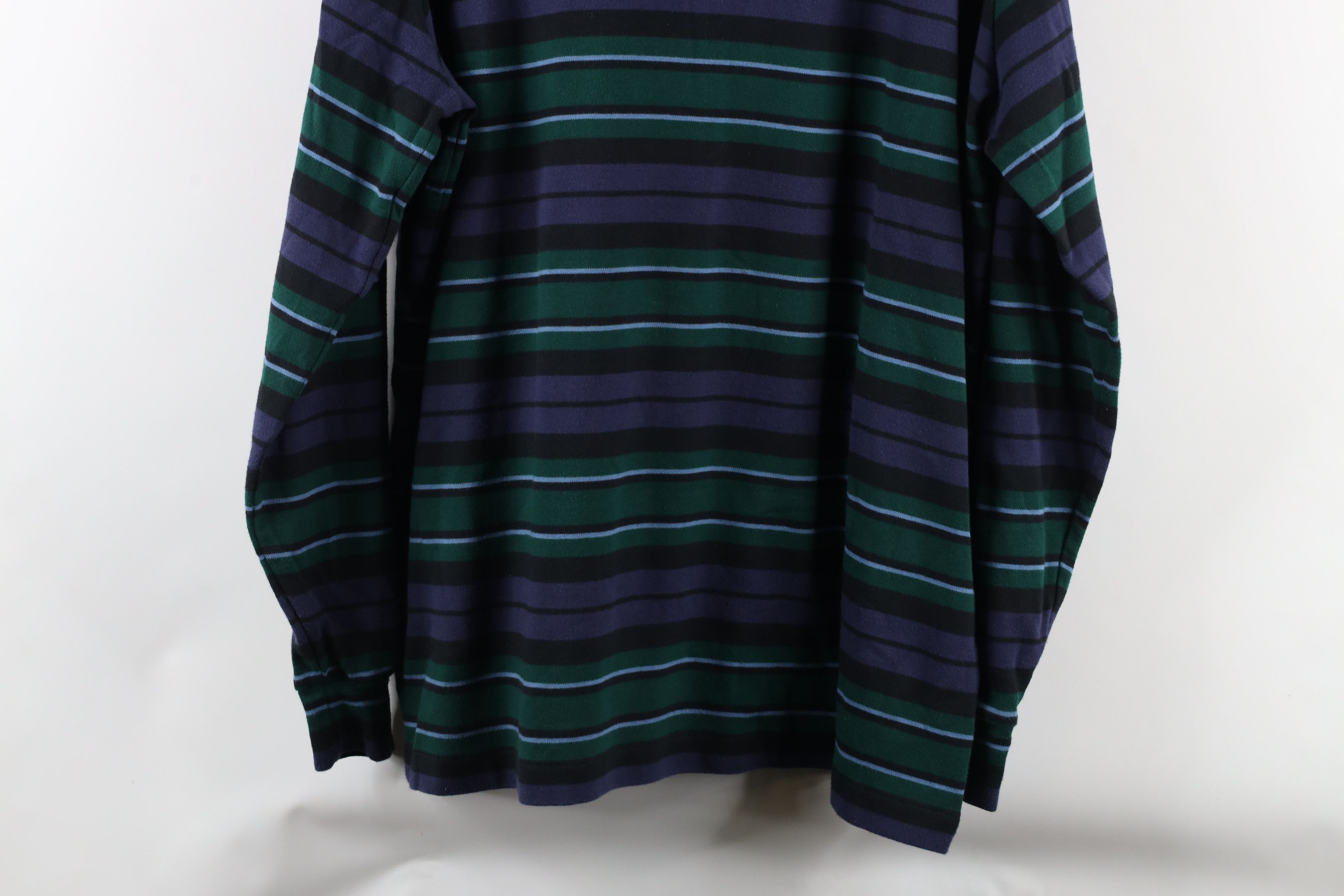 Lands' End × Vintage Vintage 90s Lands End Block Long Sleeve Turtleneck T-Shirt Size US XL / EU 56 / 4 - 8 Thumbnail