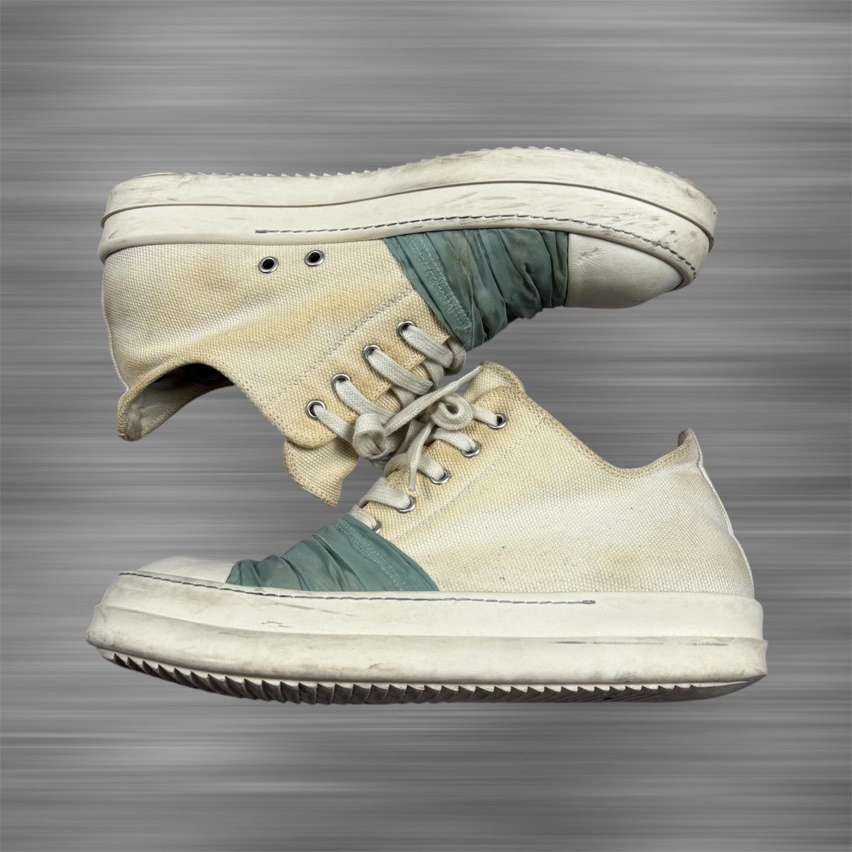 Rick Owens RICK OWENS Low-Top Hustler Ramones Size US 9.5 / EU 42-43 - 3 Thumbnail