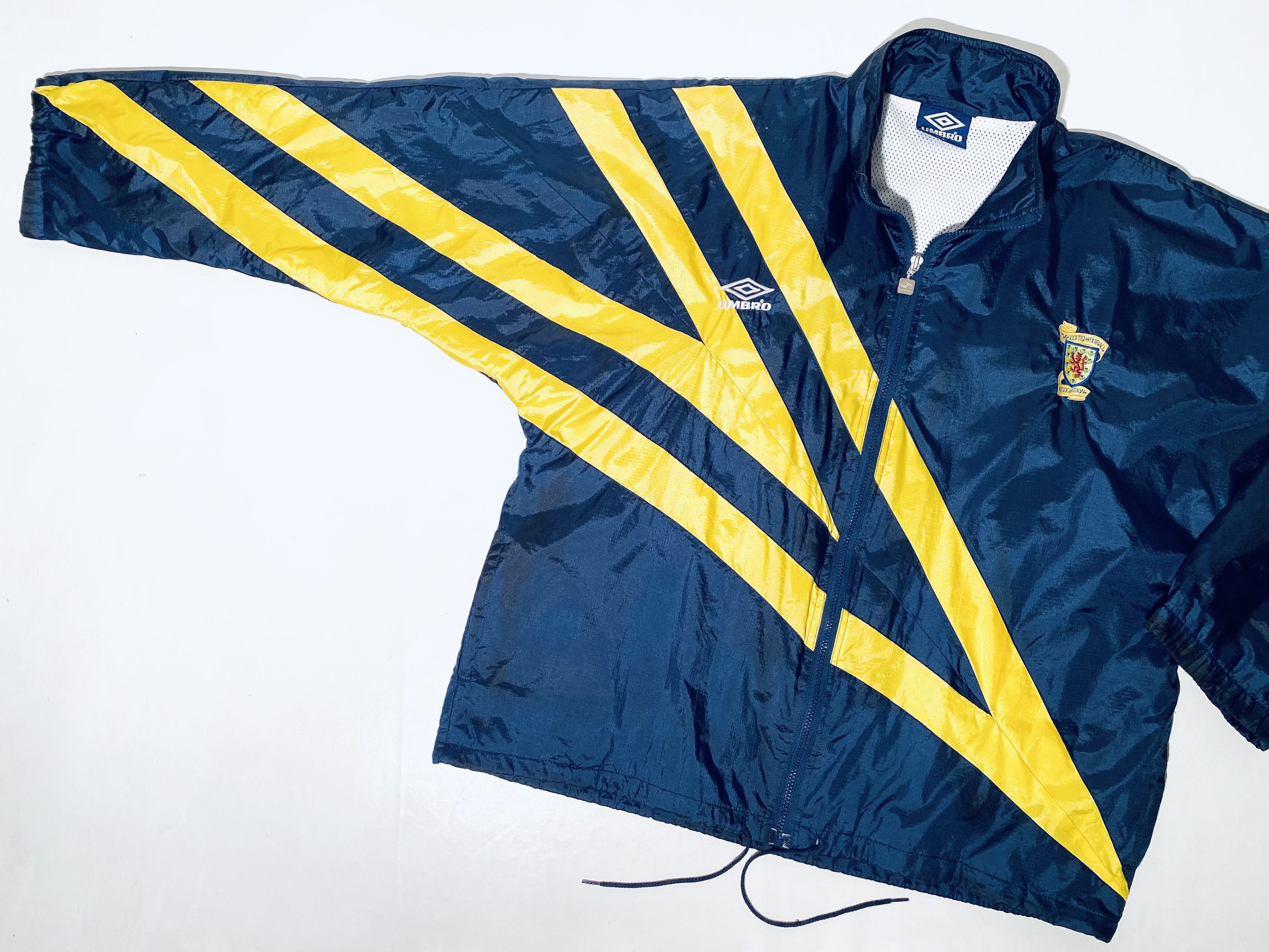 Umbro Scotland Euro 92 National Training Jacket 1992 Size US XL / EU 56 / 4 - 4 Thumbnail