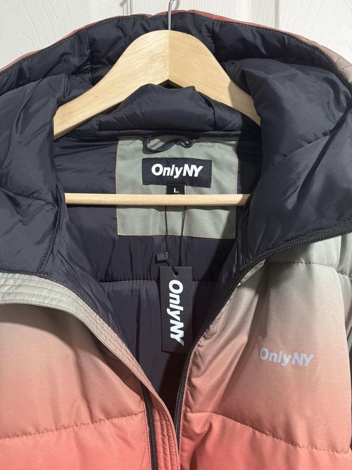 Only NY Only NY Gradient Snorkel Puffer | Grailed