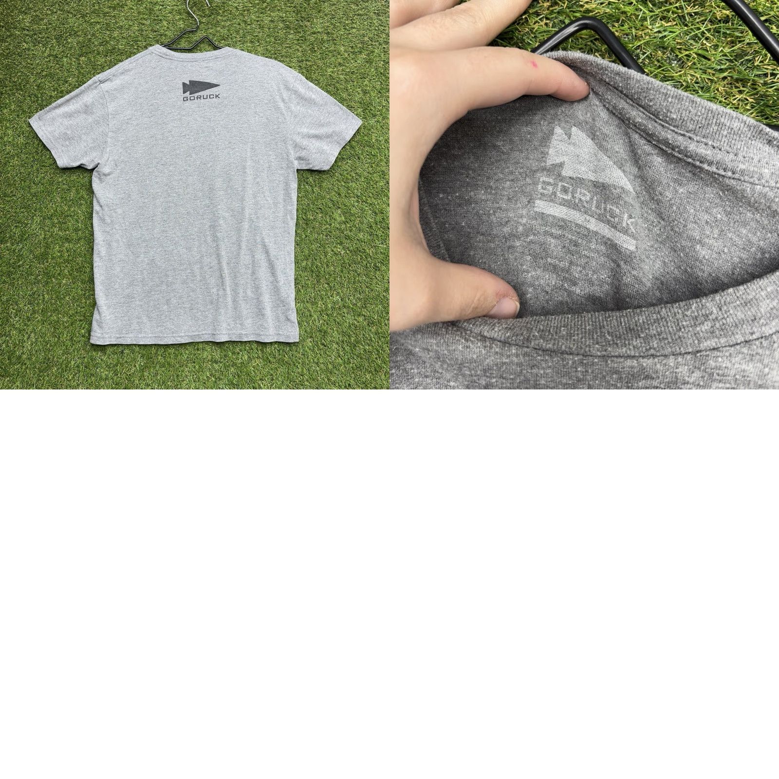 GORUCK Goruck Shirt Mens Medium T-Shirt Short Sleeve Crew Neck Gray Nylon Polyester Logo All Seasons Regular Fall Spring Summer Size US M / EU 48-50 / 2 - 8 Thumbnail