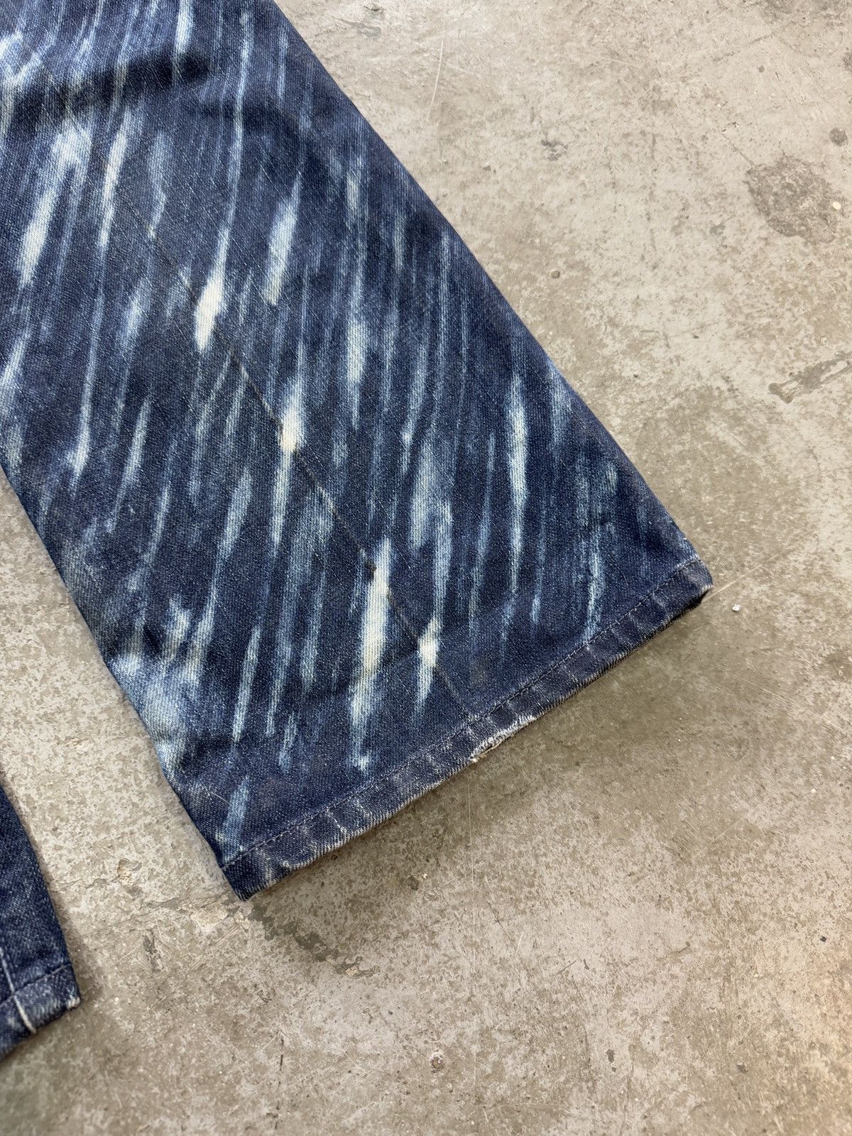 Japanese Brand Vintage 90s Levis Sta Prest Faded Wash Distress Jeans Size US 30 / EU 46 - 12 Thumbnail