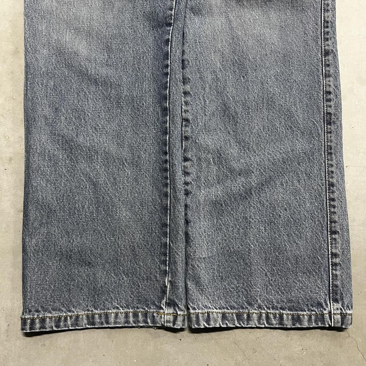 Japanese Brand × Vintage Vintage Y2K Baggy Fit Skater Style Medium Wash Denim Jeans! Size US 36 / EU 52 - 5 Thumbnail