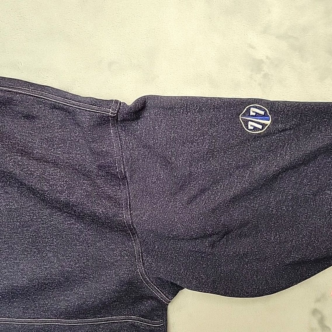 Bugle Boy VINTAGE Bugle Boy Hoodie XL Blue Hooded Pullover Fleece Sweatshirt Cropped Y2K Mens Size US XL / EU 56 / 4 - 6 Thumbnail
