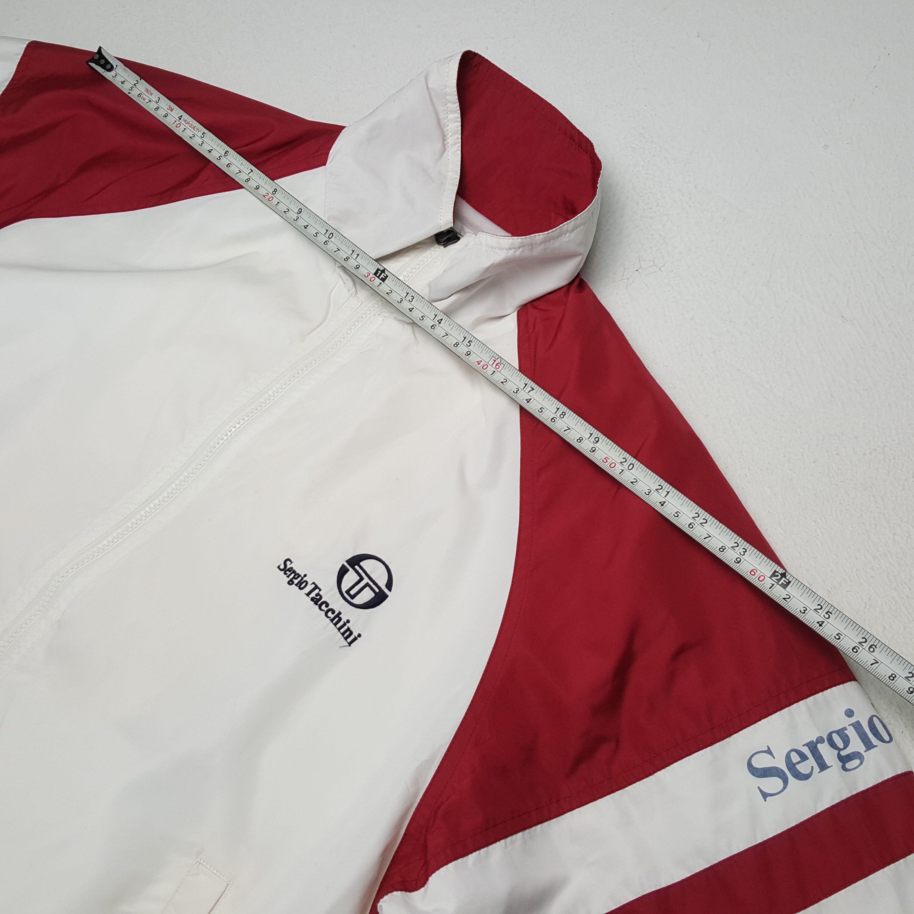 Sergio Tacchini × Vintage SERGIO TACCHINI Sports Style Small Logo Design Jacket Size US XL / EU 56 / 4 - 5 Thumbnail
