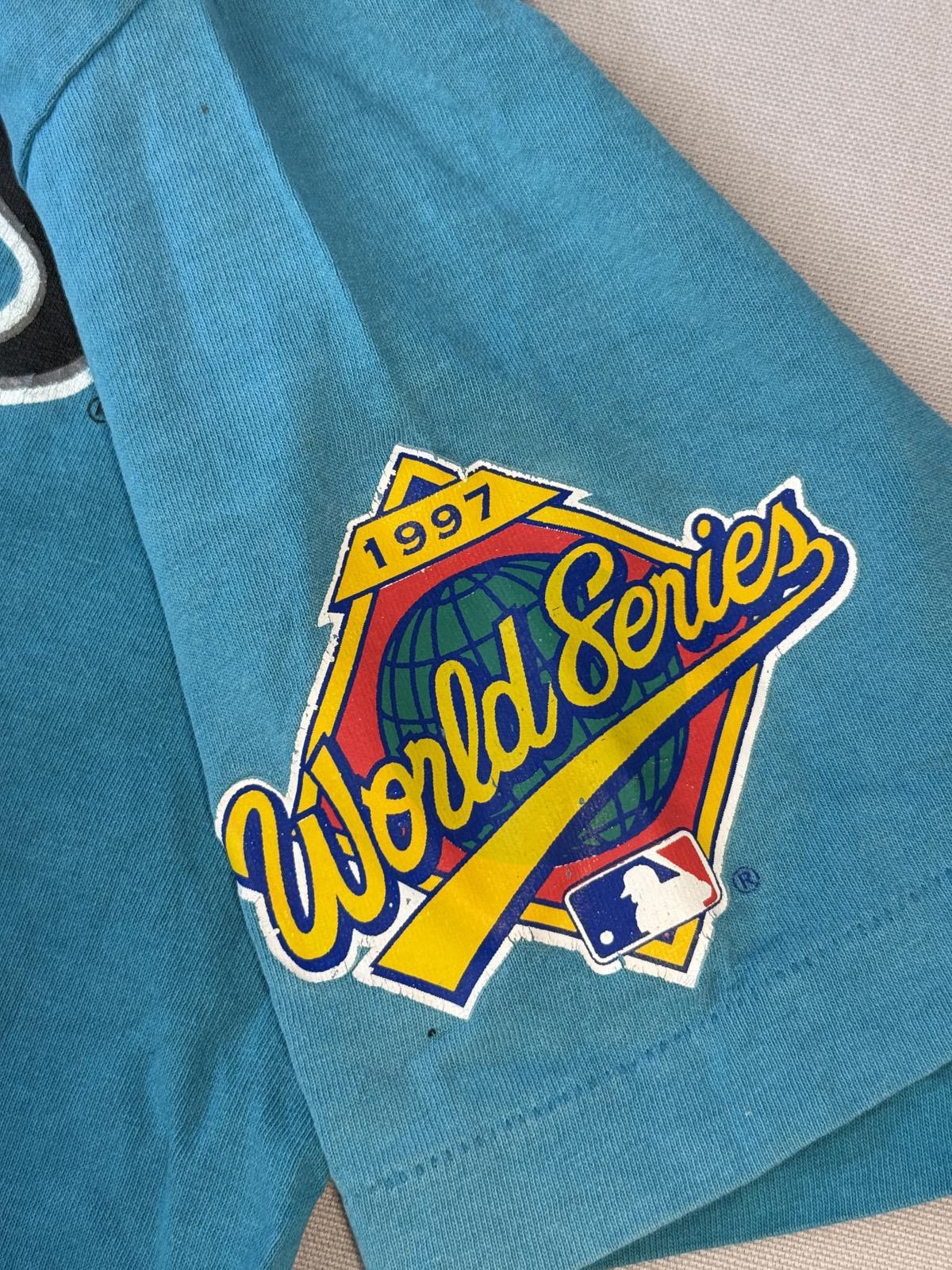 Majestic VTG Florida Marlins T-shirt 1997 World Series Miami M Size US M / EU 48-50 / 2 - 4 Thumbnail