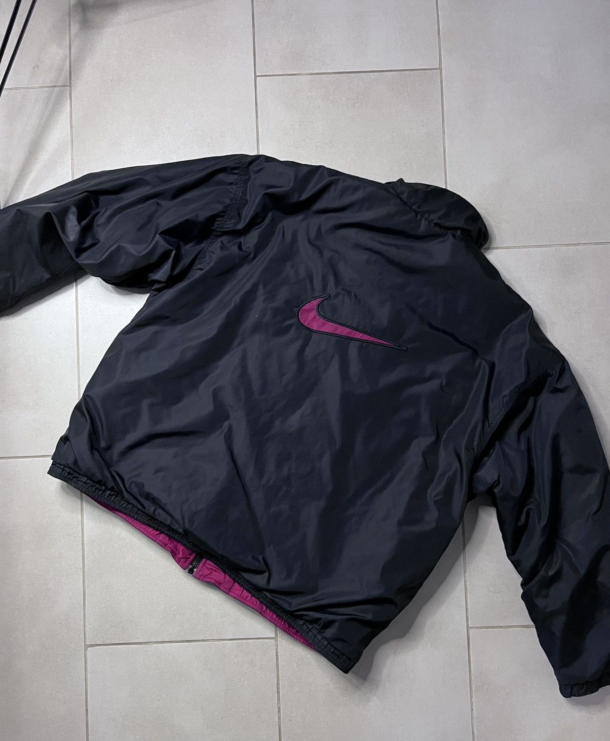 Nike × Vintage Duplex Puffer Jacket Nike Rare Vintage Streetwear Size US L / EU 52-54 / 3 - 2 Thumbnail