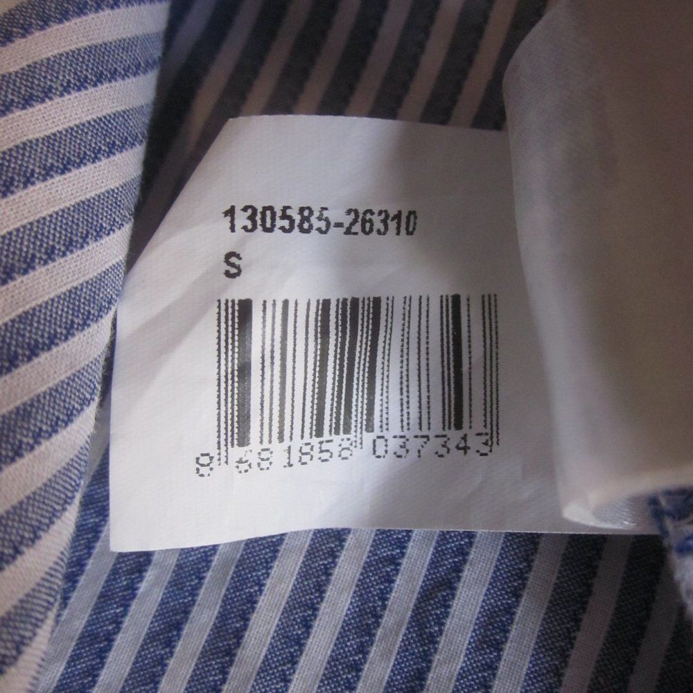 Mavi Mavi Sustainable Cotton Summer Dress Womens Size S Tie Back Blue Stripe Size S / US 4 / IT 40 - 12 Thumbnail