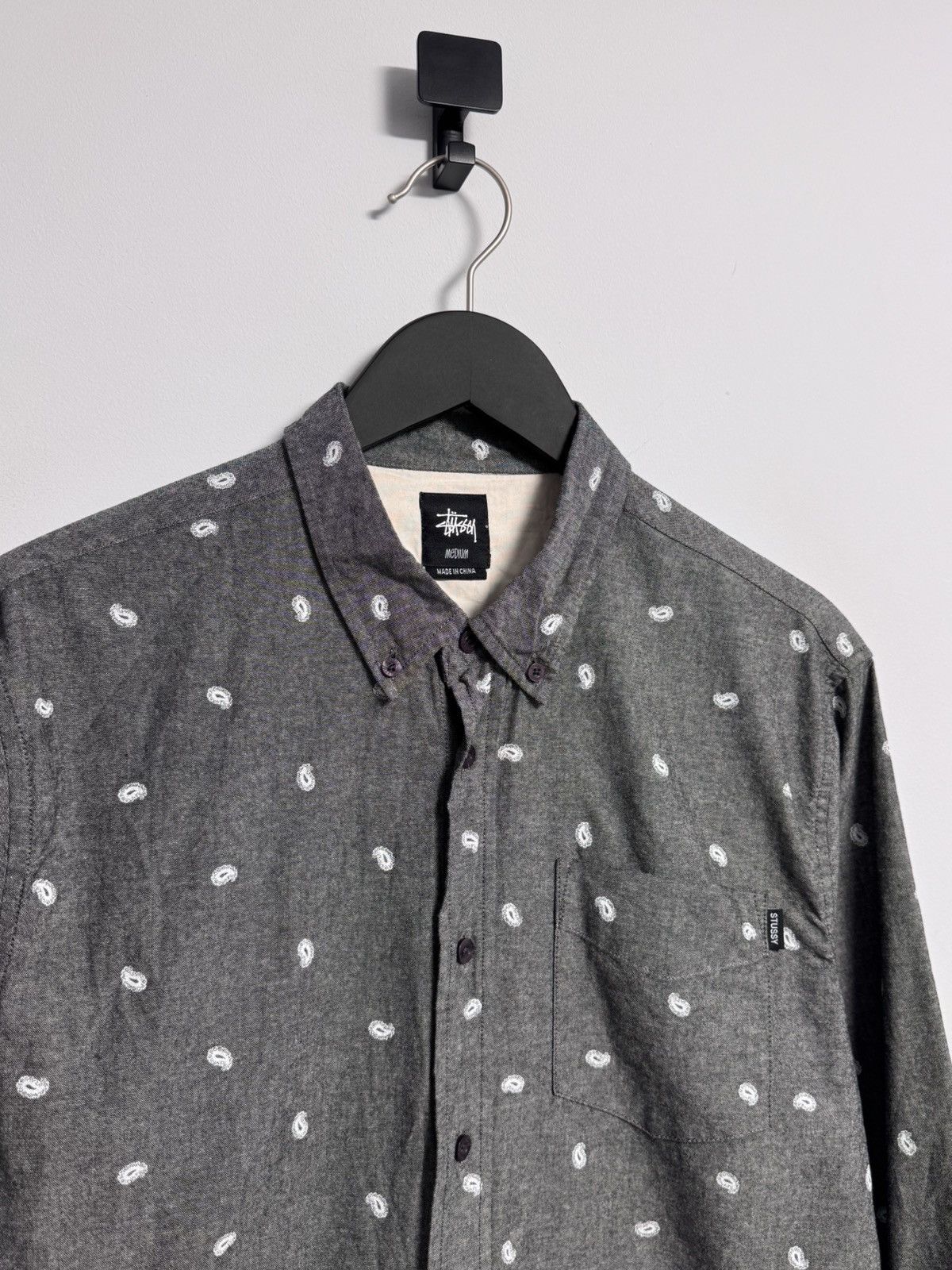 Stussy Stussy Button Up monogram Size US M / EU 48-50 / 2 - 4 Thumbnail