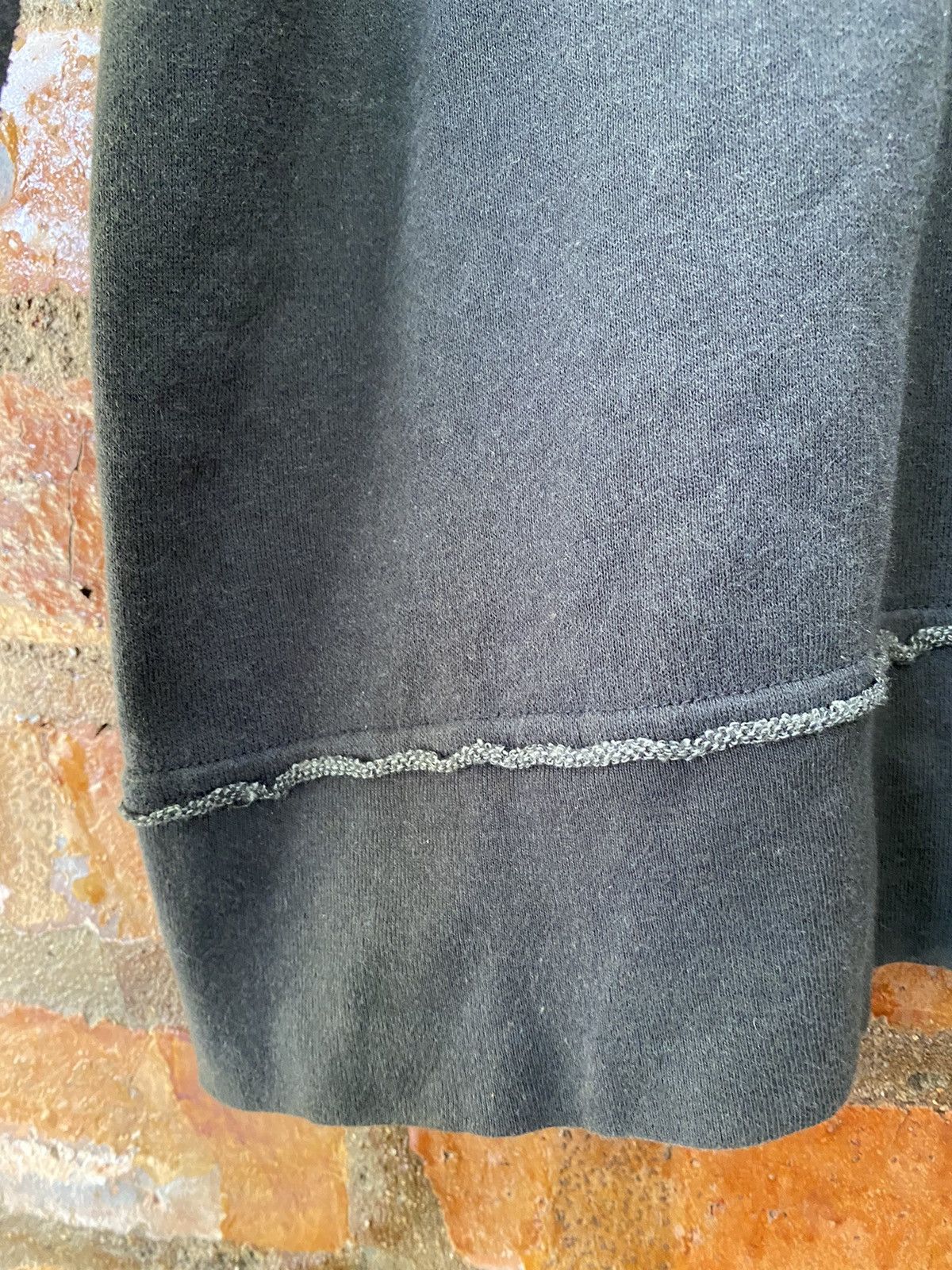 Japanese Brand × Lad Musician × Montage Vtg Montage Japan distress Fuck all fringe sweat Size US L / EU 52-54 / 3 - 10 Thumbnail
