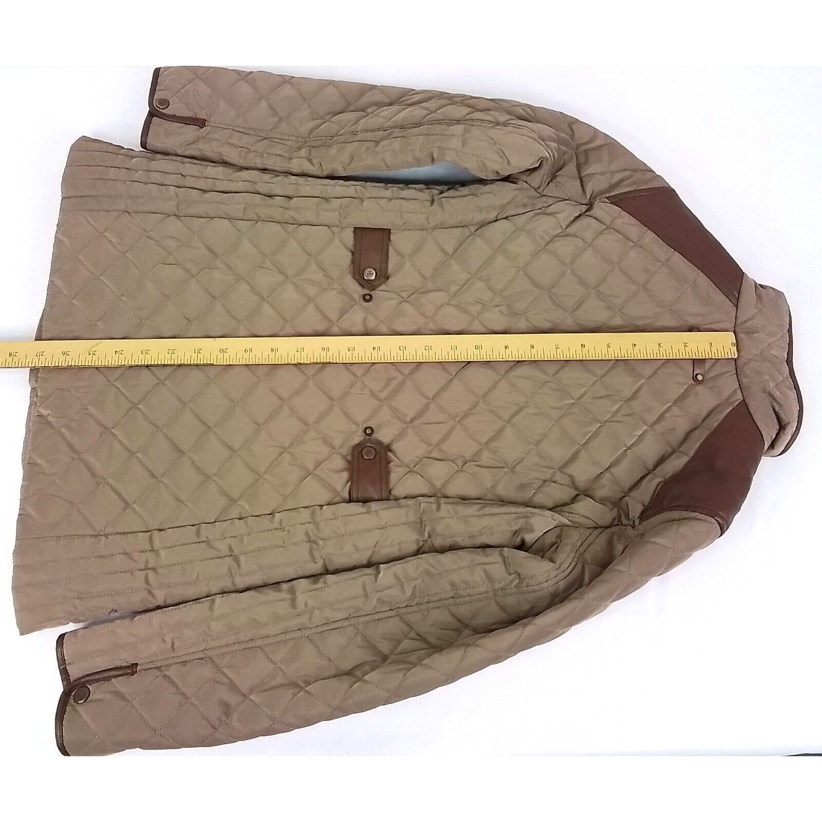 Ralph Lauren Ralph Lauren Barn Jacket Women's XS Brown Quilted #W3570 Size XS / US 0-2 / IT 36-38 - 17 Thumbnail