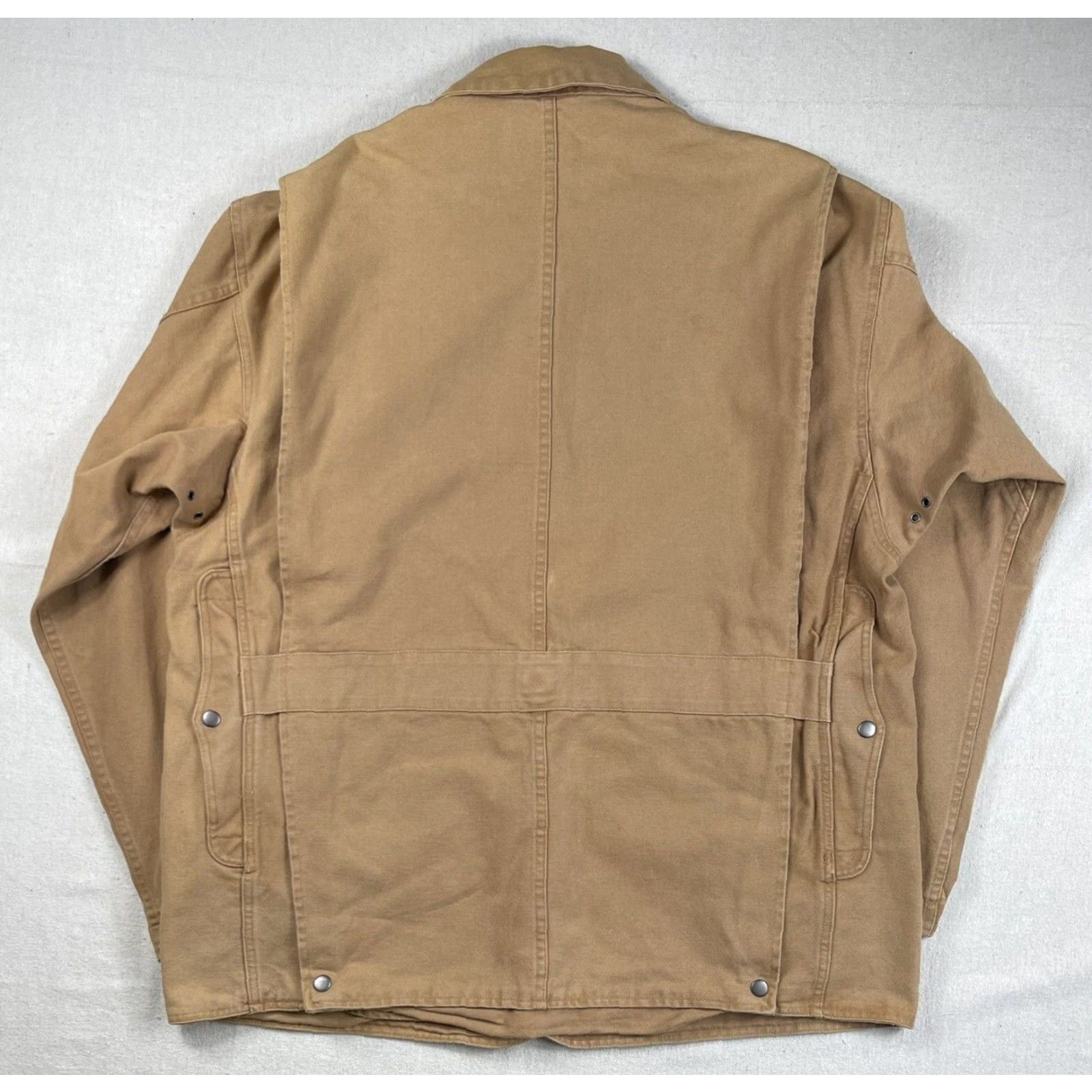 Polo Ralph Lauren VINTAGE Polo Ralph Lauren CANVAS HUNTING Jacket Mens L Brown 90s Utility Hunting Man Mens 90s Size US L / EU 52-54 / 3 - 2 Thumbnail
