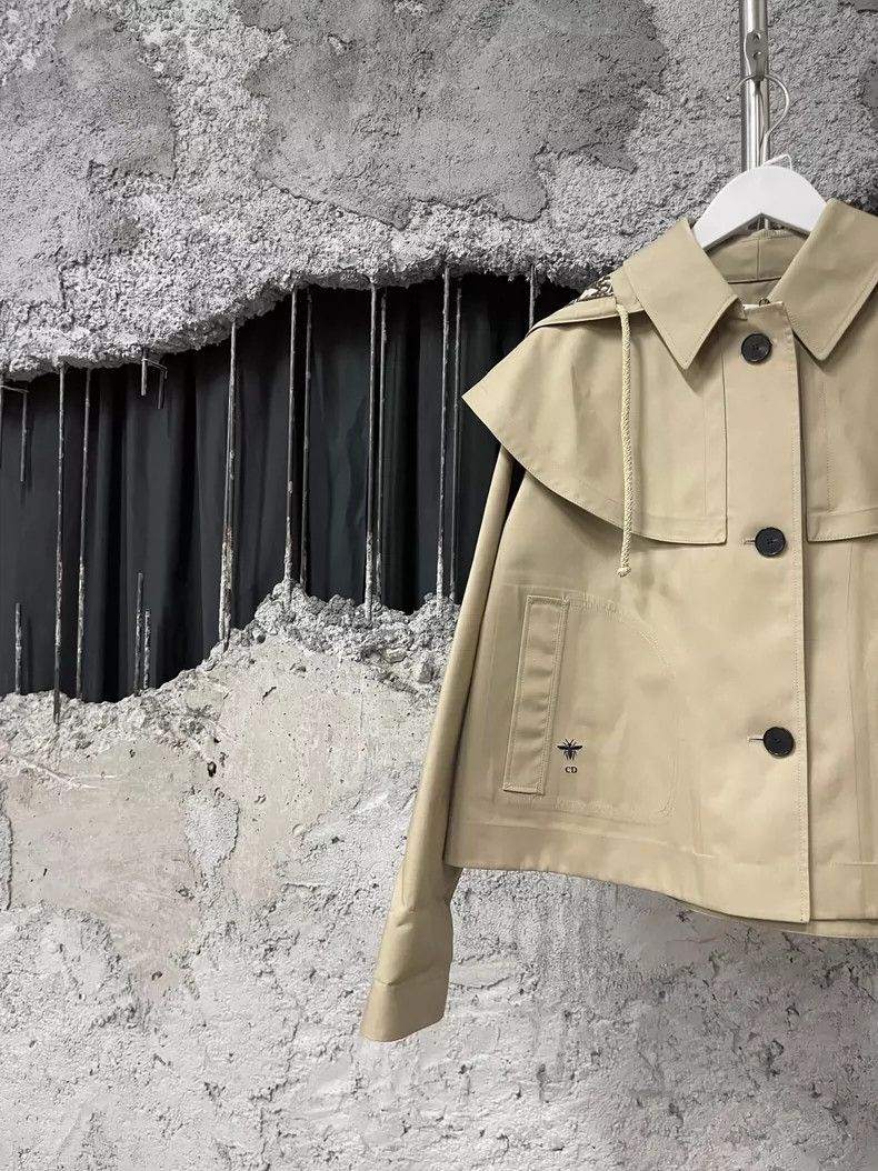 Dior Dior Bee Jacket in Beige Color-2506 Size S / US 4 / IT 40 - 3 Thumbnail