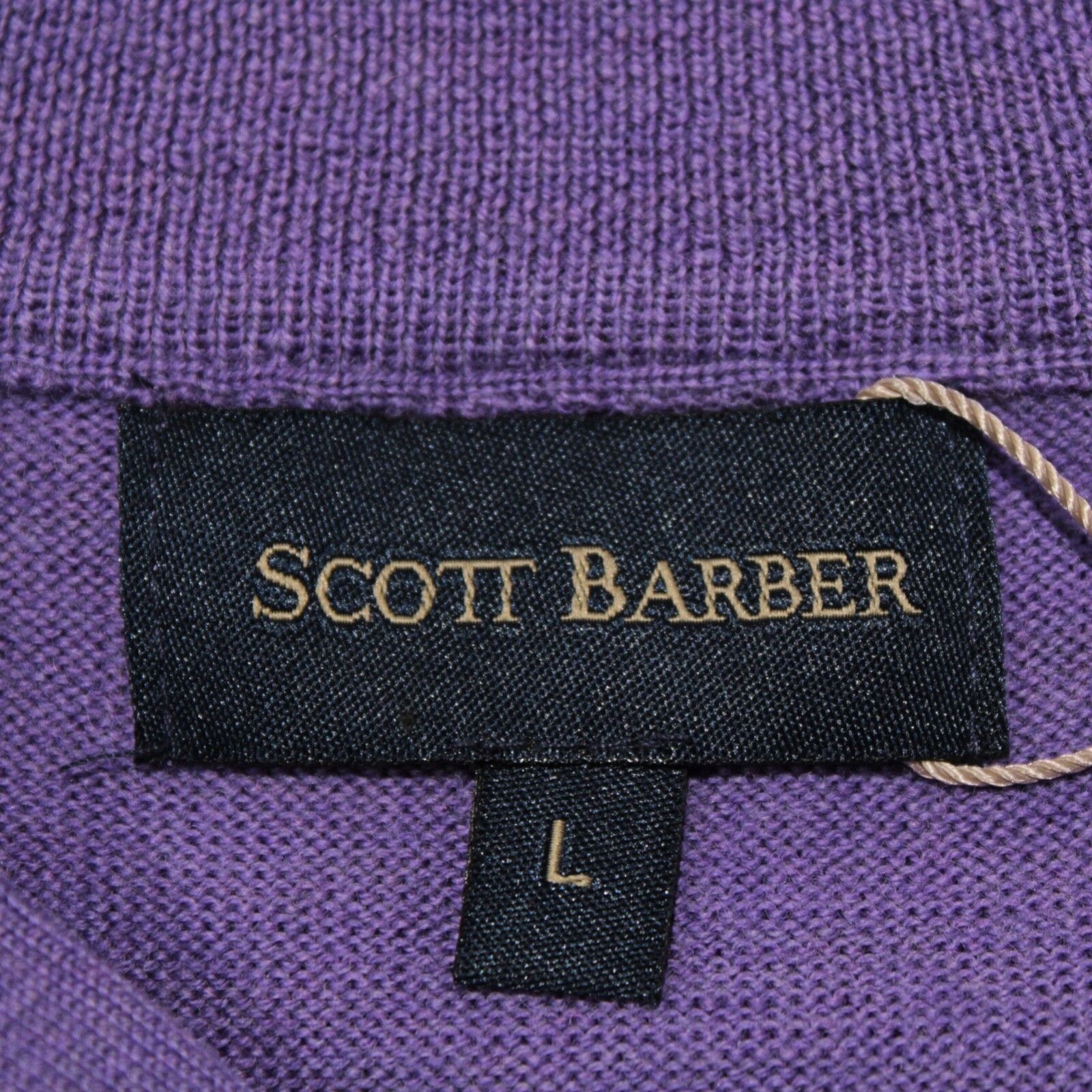 Scott Barber Scott Barber Sweater Size US L in Purple Size US L / EU 52-54 / 3 - 7 Thumbnail