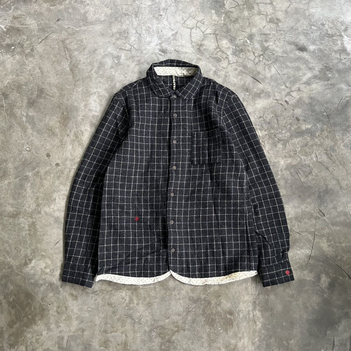 Issey Miyake Frapbois Wool Long Sleeve Shirt Size US M / EU 48-50 / 2 - 1 Thumbnail