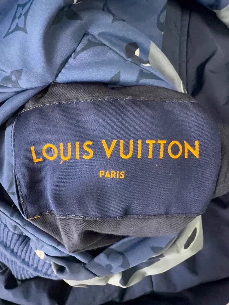 Louis Vuitton Louis Vuitton Blue Camouflage Full Print Reversible Cotton Size US M / EU 48-50 / 2 - 3 Thumbnail