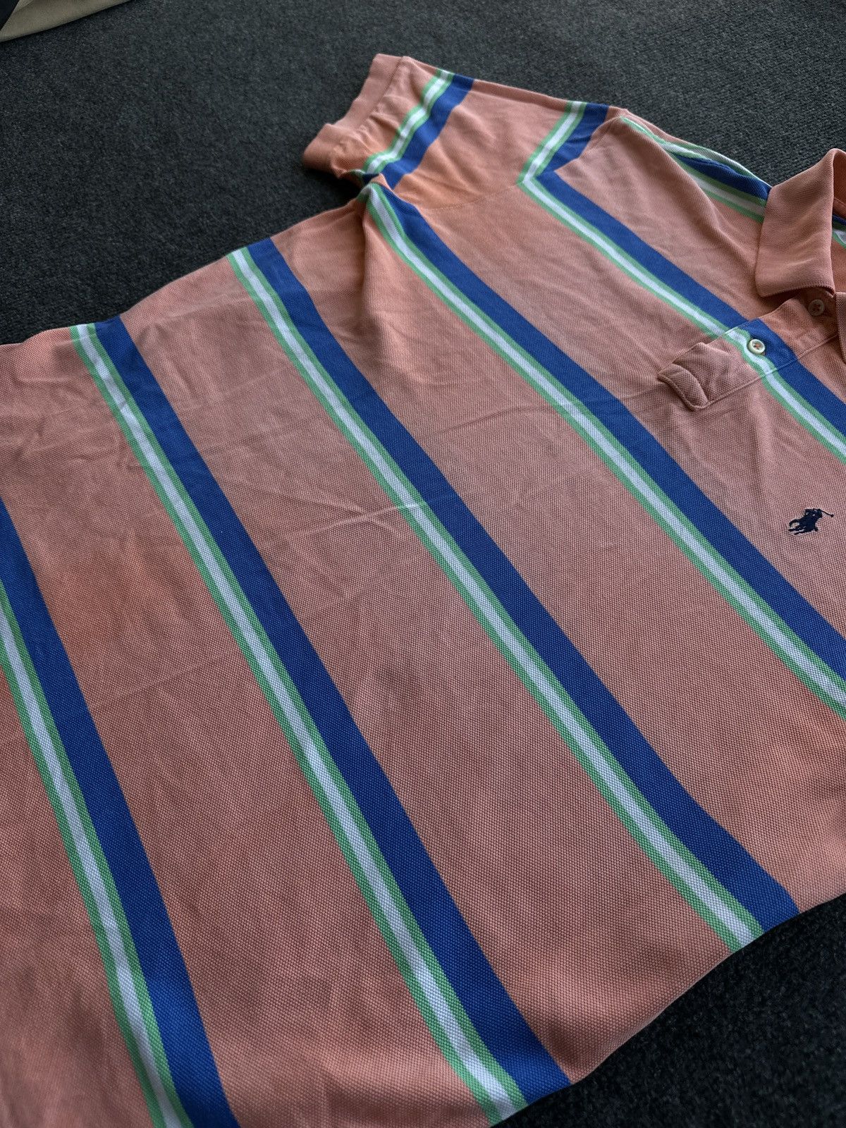 Ralph Lauren 🚨 RALPH LAUREN POLO STRIPED WITH PONY LOGO Y2K LUXURY Size US L / EU 52-54 / 3 - 9 Thumbnail