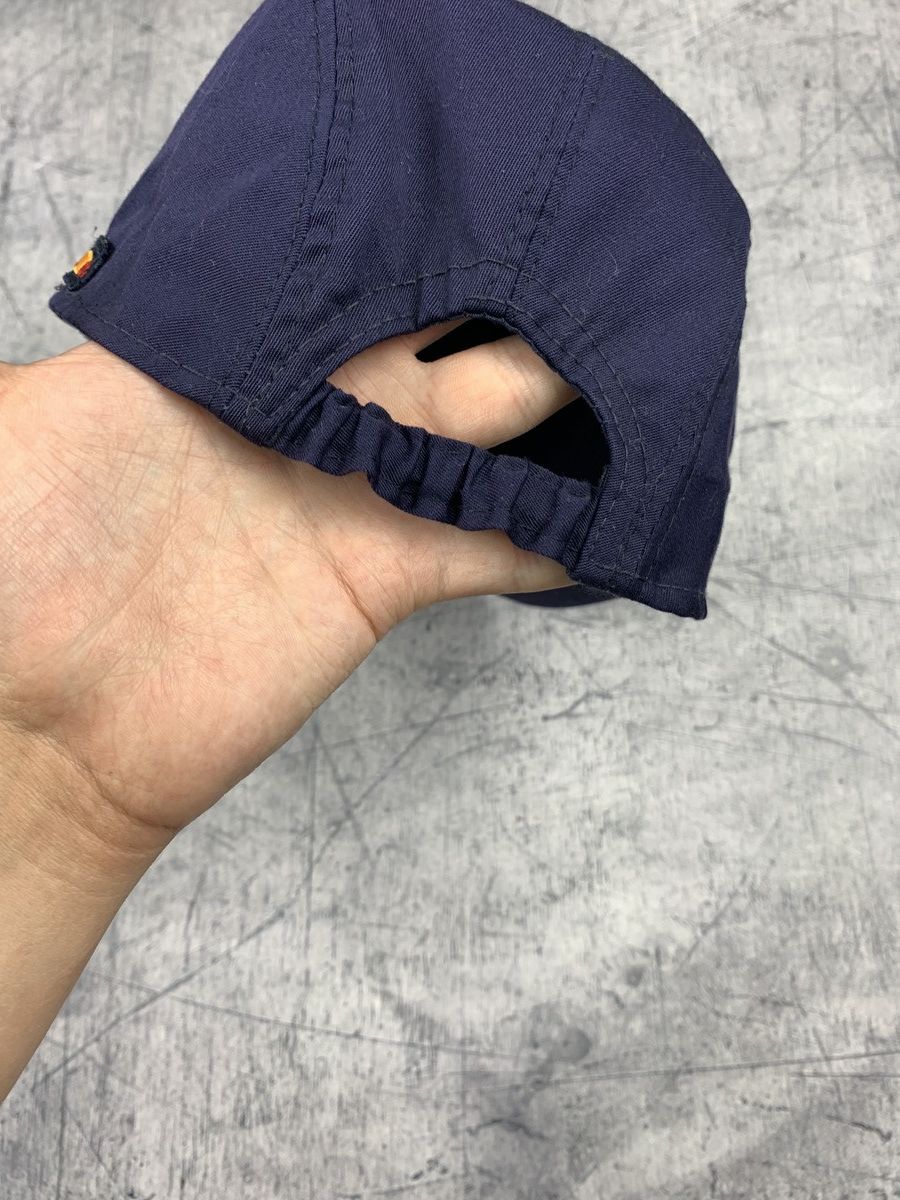 Ellesse Vintage Y2K Ellesse Retro Nylon Cap Hat One Size Navy Blue Size ONE SIZE - 3 Thumbnail
