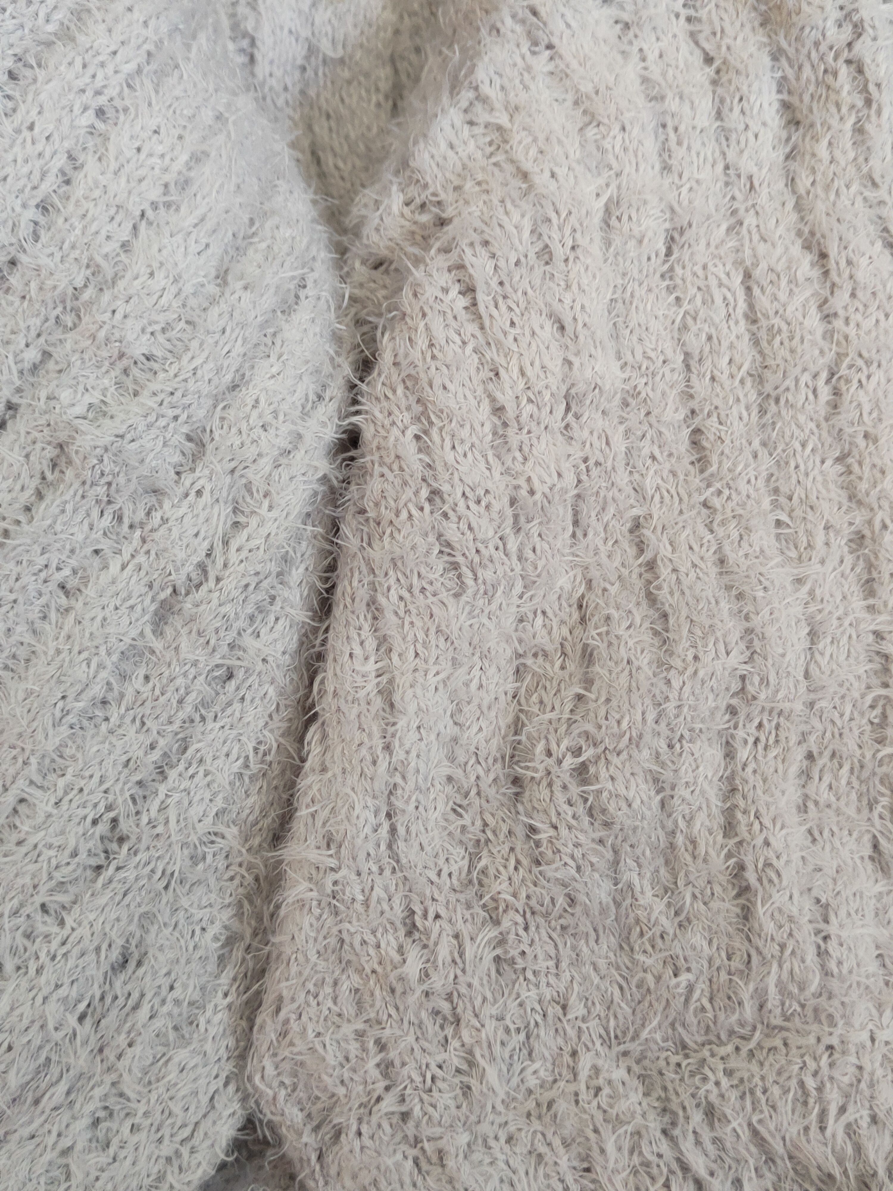 Homespun Knitwear As know as Purple Shag Shaggy Fur Mohair Knitwear #S1901 Size XS / US 0-2 / IT 36-38 - 10 Thumbnail