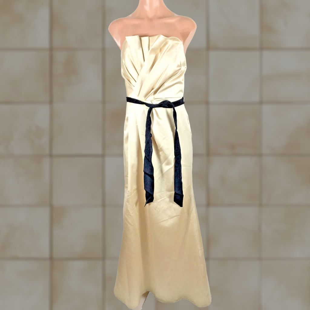 chadwicks lace dress CHADWICK'S Bright Yellow Linen Shift