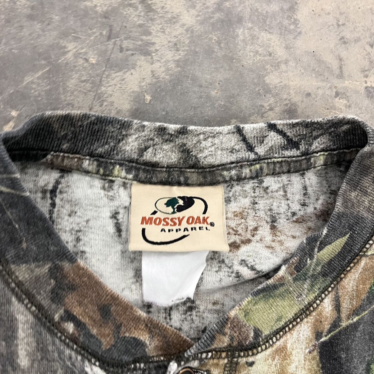 Mossy Oaks × Realtree Vintage Mossy Oak realistic Camo Undershirt Medium skater Size US L / EU 52-54 / 3 - 2 Thumbnail
