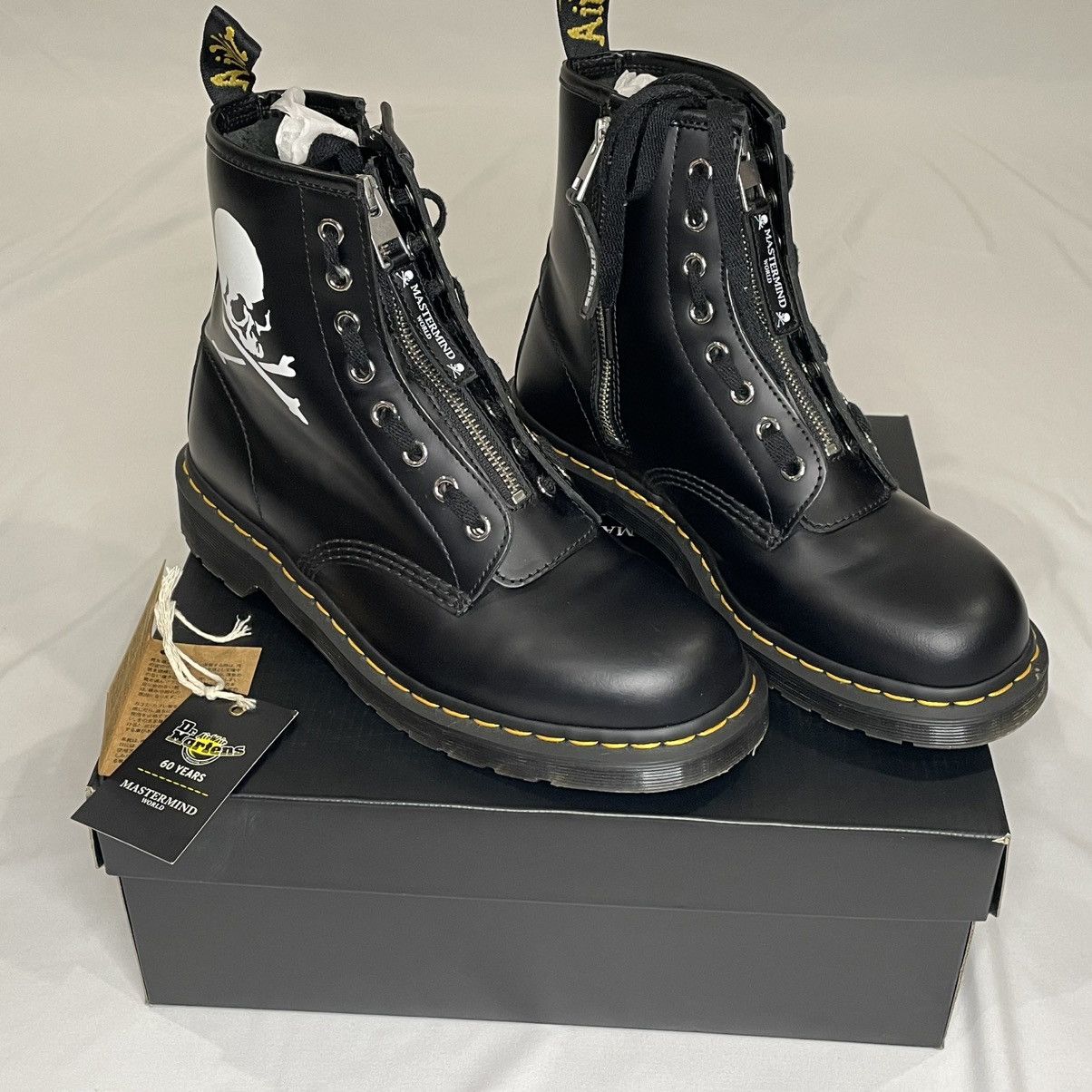 Dr. Martens × Mastermind Japan 1460 x Mastermind Size US 9 / EU 42 - 1 Thumbnail