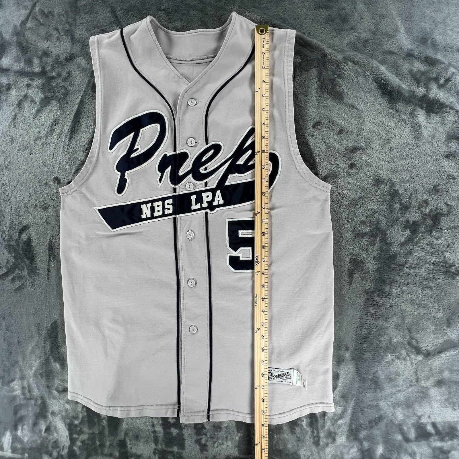 Other Powers Baseball Jersey Men L 40 Vintage North Broward Prep E Size US L / EU 52-54 / 3 - 5 Thumbnail