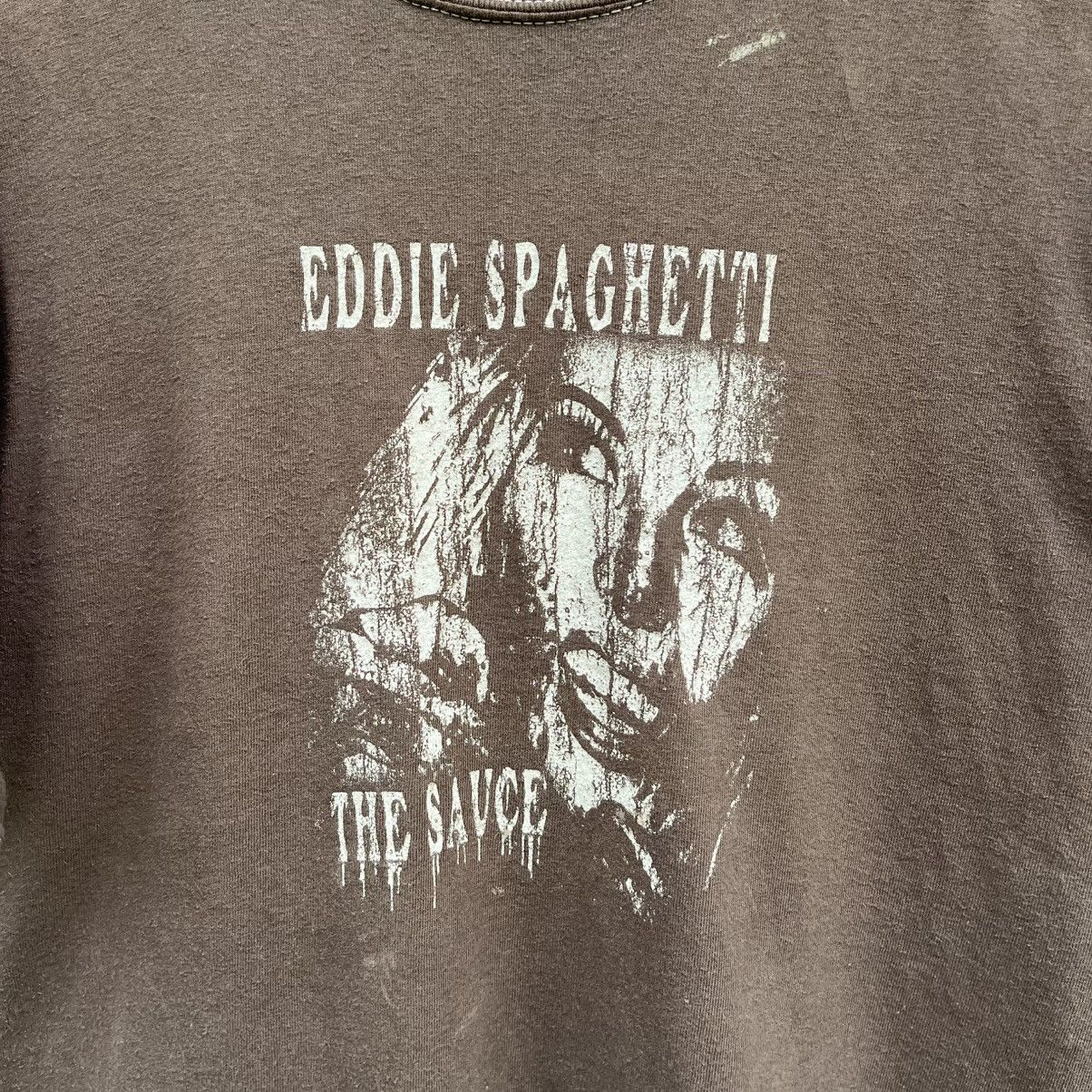 Band Tees Thrashed Faded Eddie Spaghetti The Sauce Band Tee Size US M / EU 48-50 / 2 - 2 Thumbnail