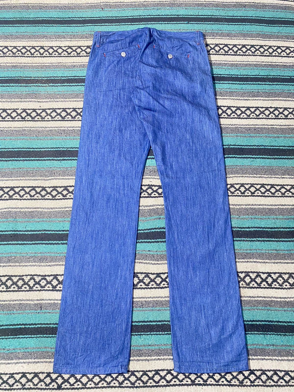 Jean Paul Gaultier Jean Paul Gaultier Selvedge Sideline Denim Pants Size US 33 - 8 Thumbnail