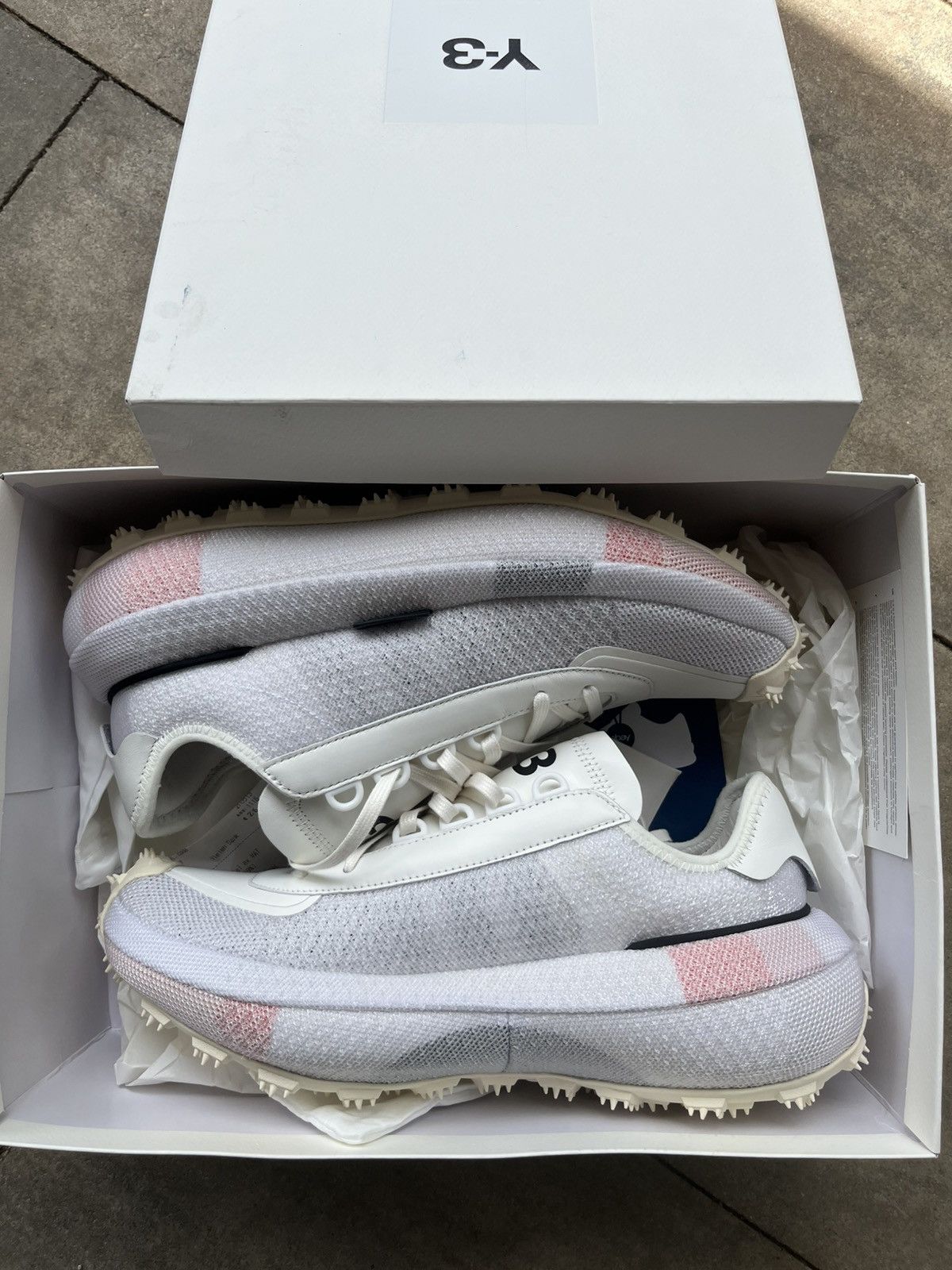 Y-3 Adidas Y-3 Makura Core White Orange Size US 10.5 / EU 43-44 - 13 Thumbnail