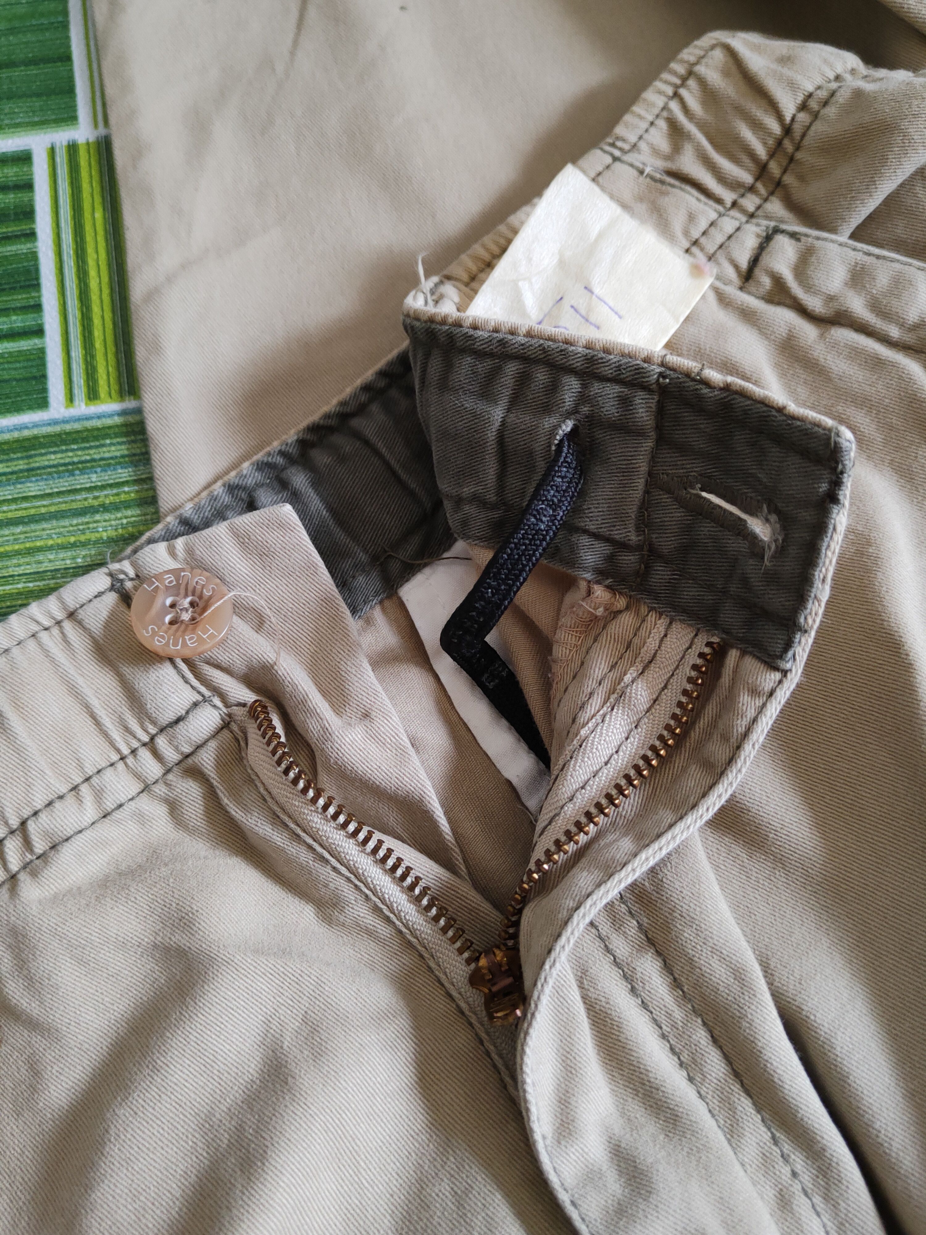 Hanes × Japanese Brand Hanes Beige Multipocket Tactical Cargo Pants #S1484 Size US 32 / EU 48 - 14 Thumbnail