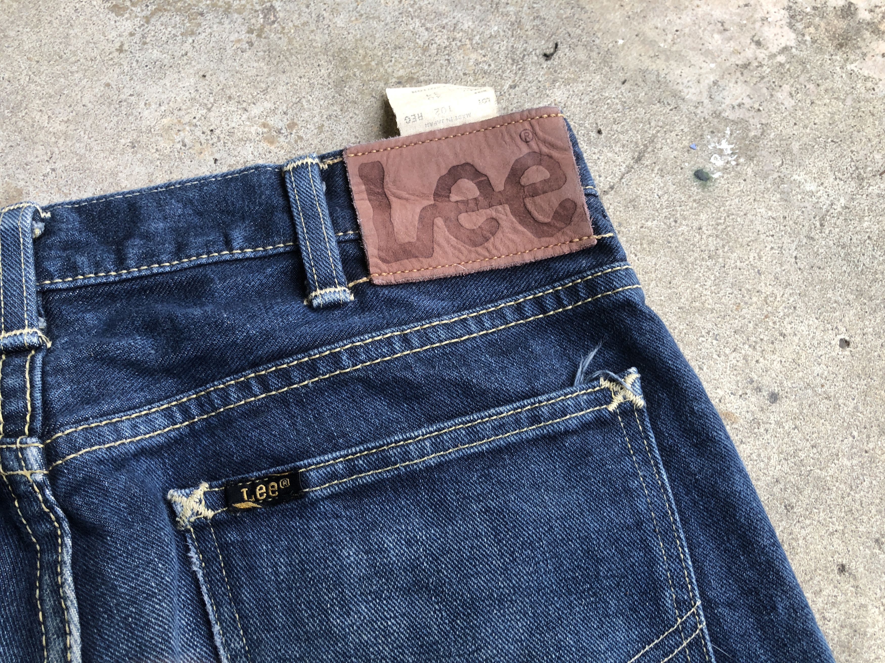 Lee Lee Riders Japan Bootcut Flare Denim Jeans Size US 32 / EU 48 - 9 Thumbnail